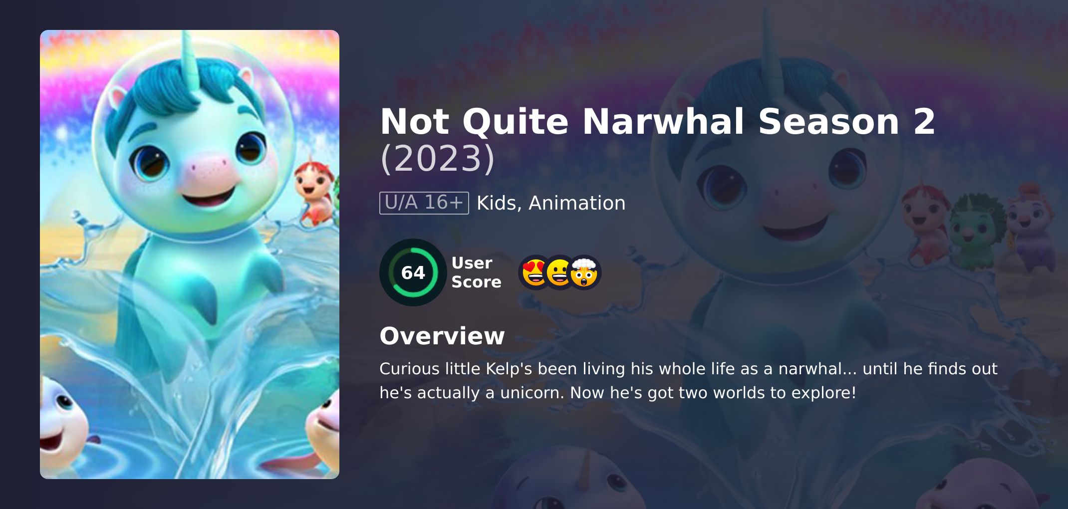 Not Quite Narwhal Season 2 Hindi Dubbed