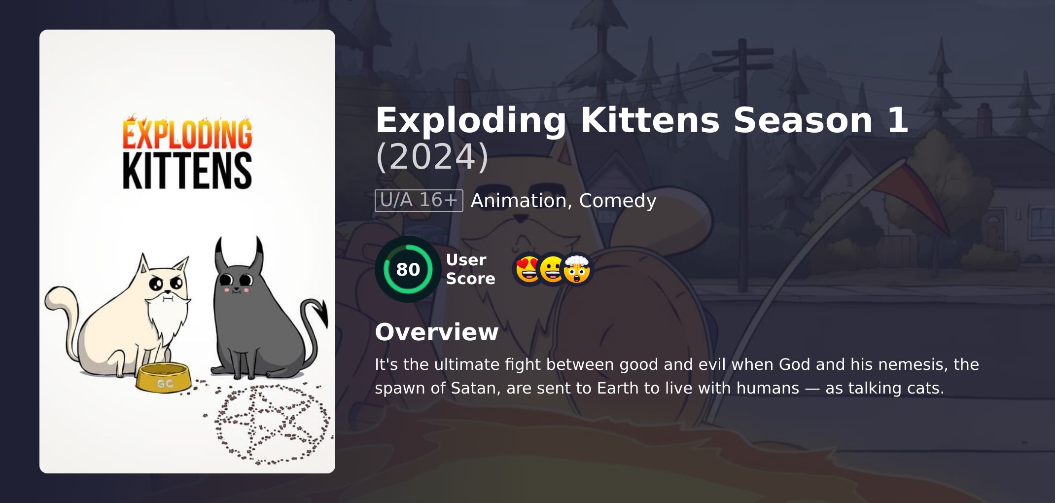 Exploding Kittens Season 1 Hindi Dubbed