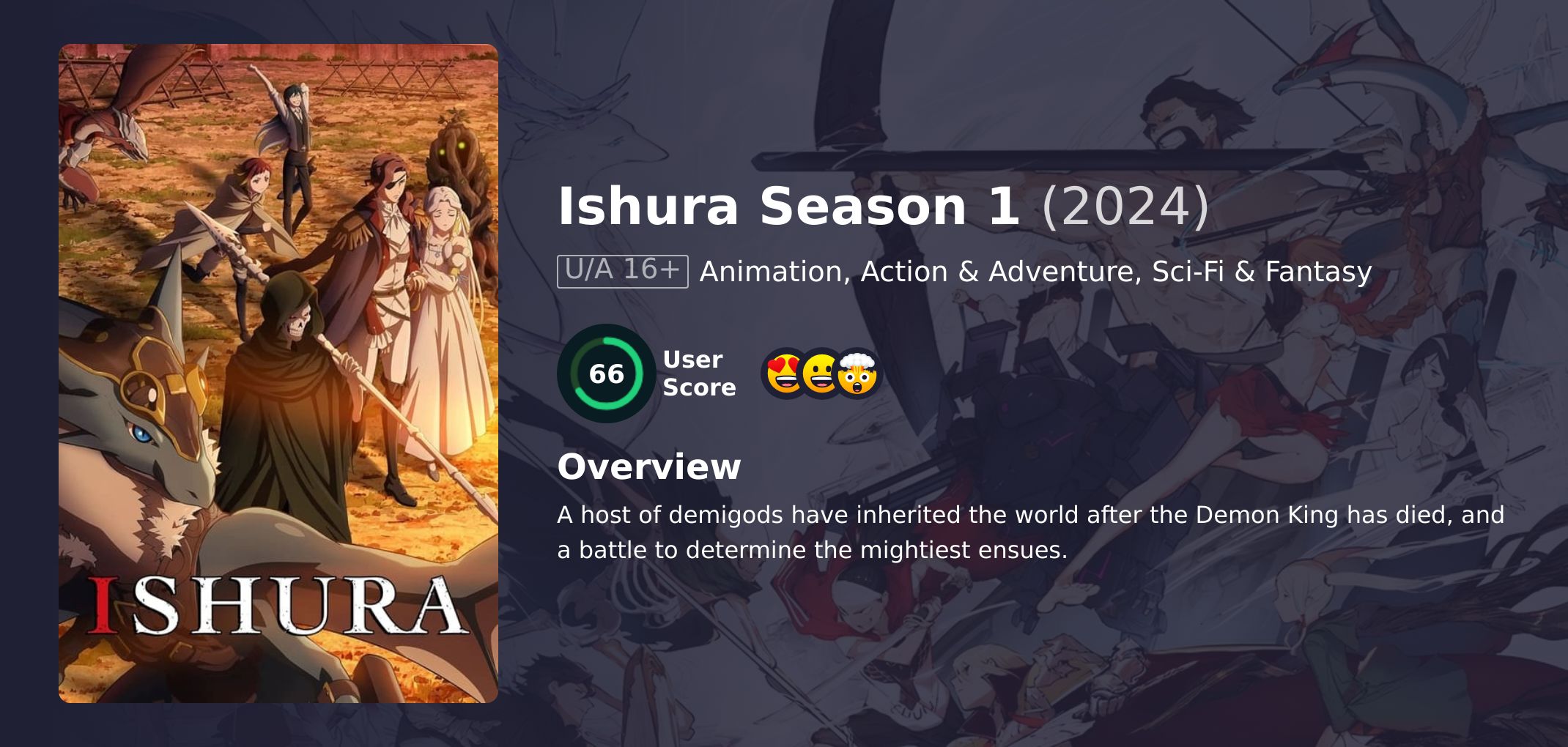 Ishura Season 1 Japanese Dubbed