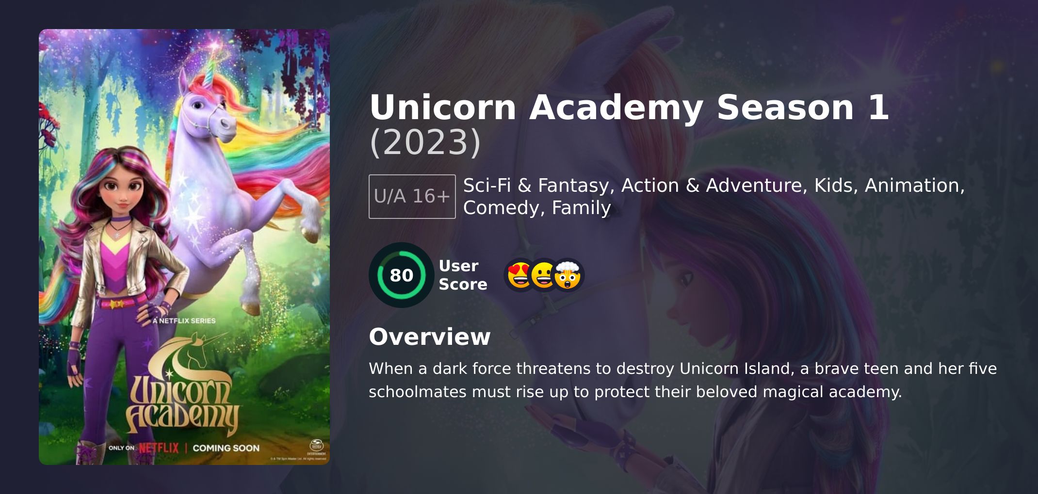 Unicorn Academy Season 1 Hindi Dubbed