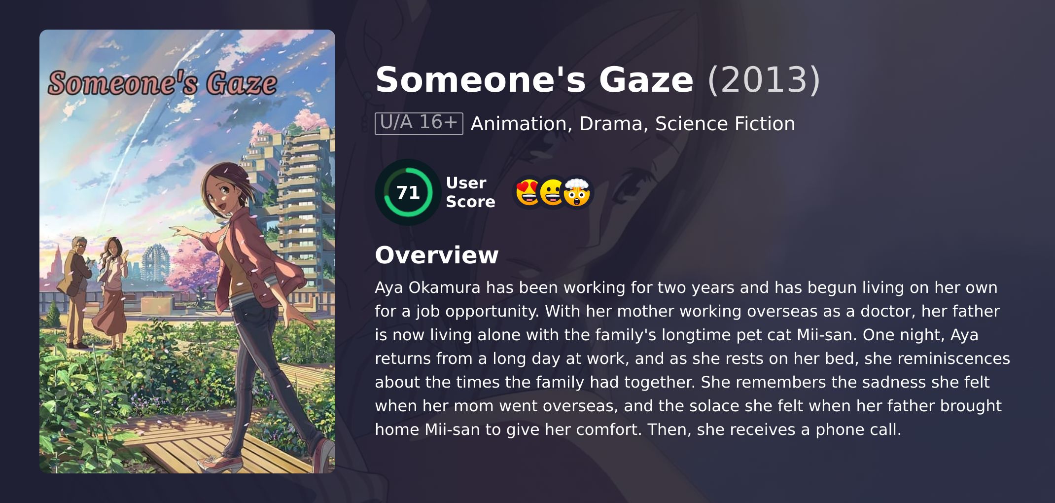 Someone's Gaze Movie Hindi Dubbed