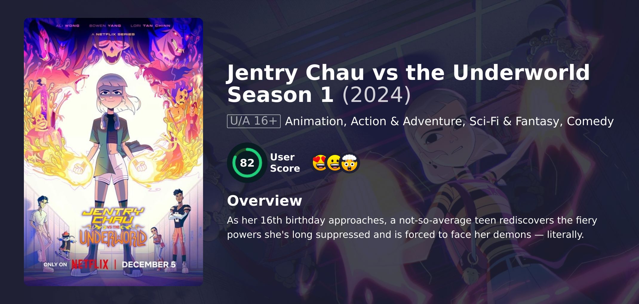 Jentry Chau vs the Underworld Season 1 Hindi Dubbed