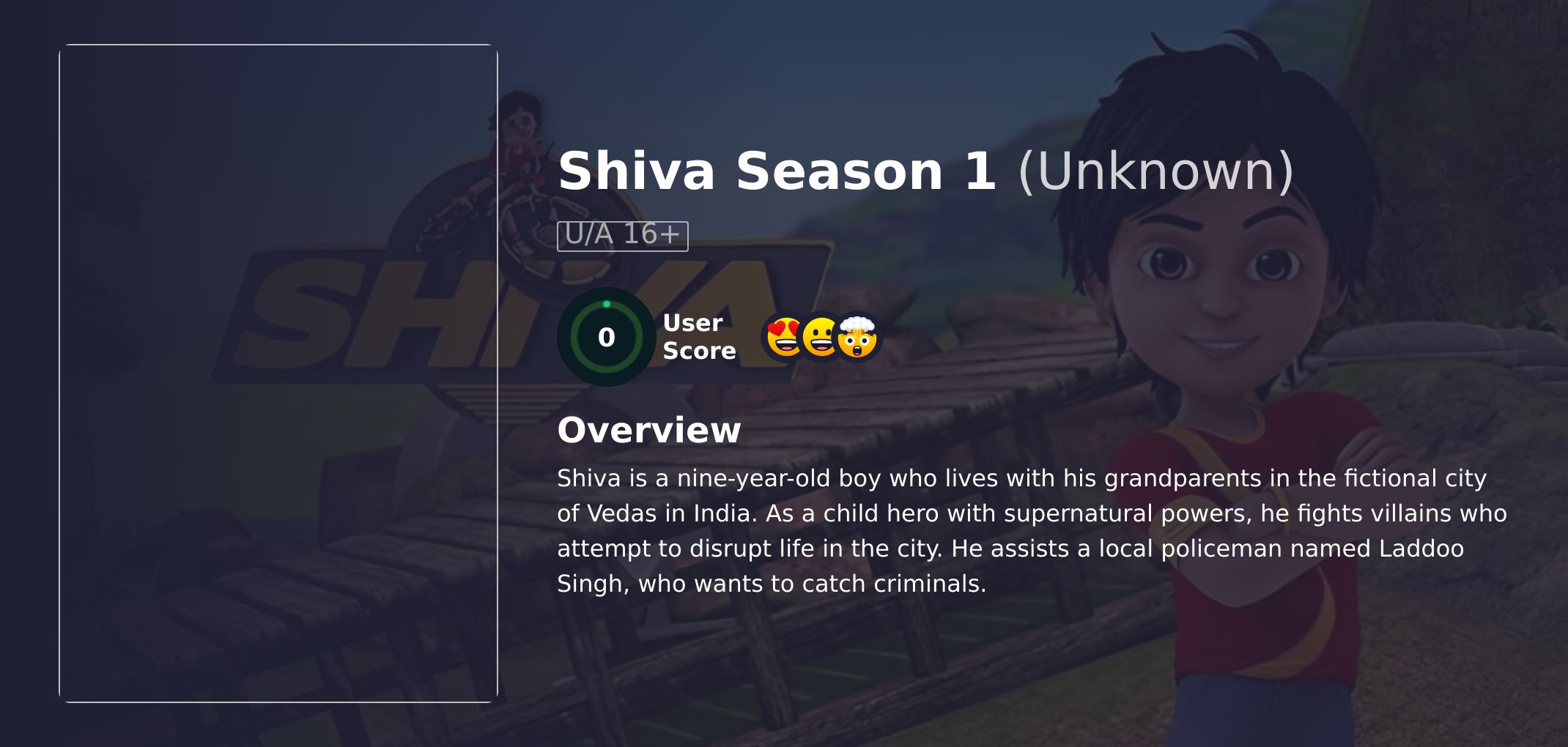 Shiva Season 1 Hindi Dubbed