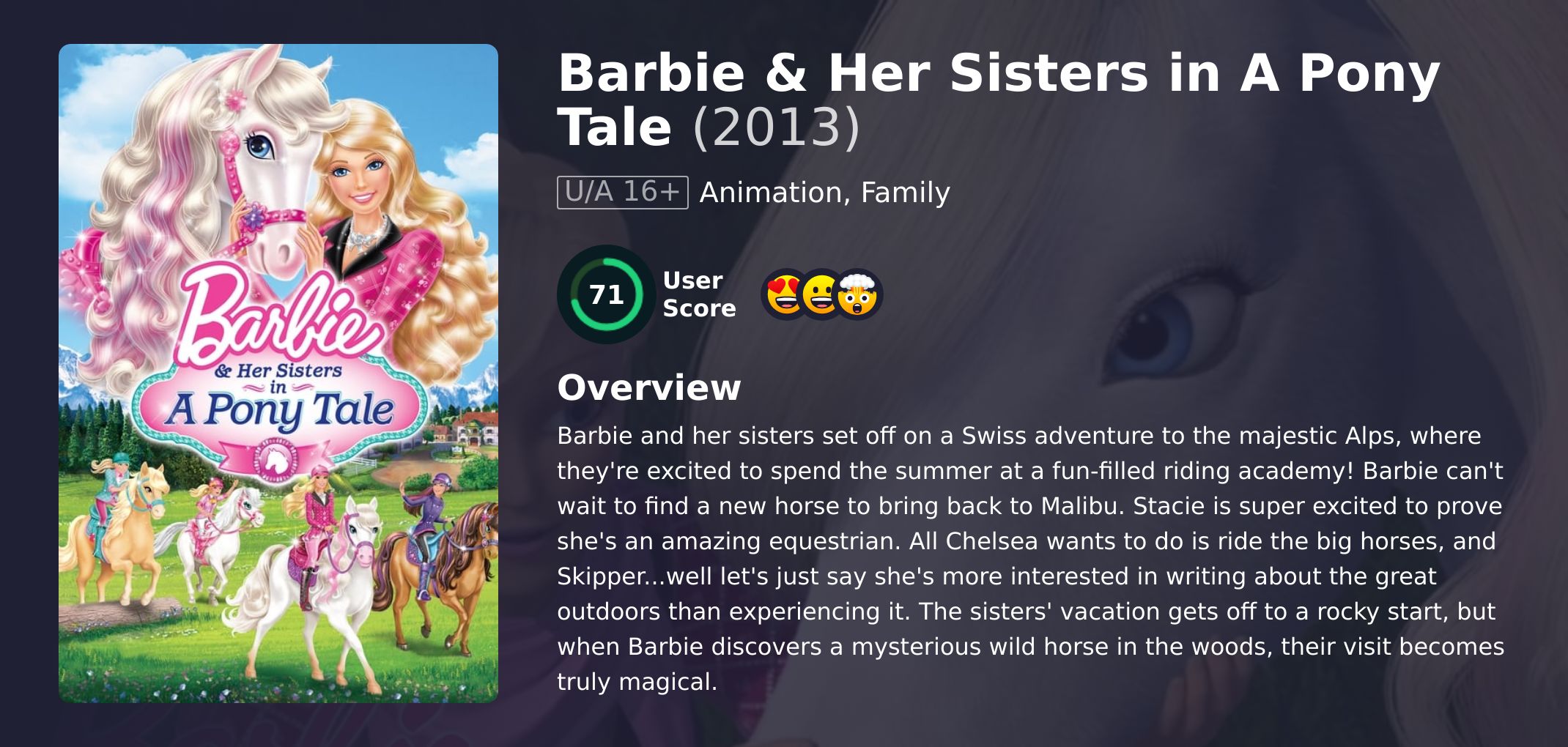 Barbie & Her Sisters in A Pony Tale Movie Hindi Dubbed