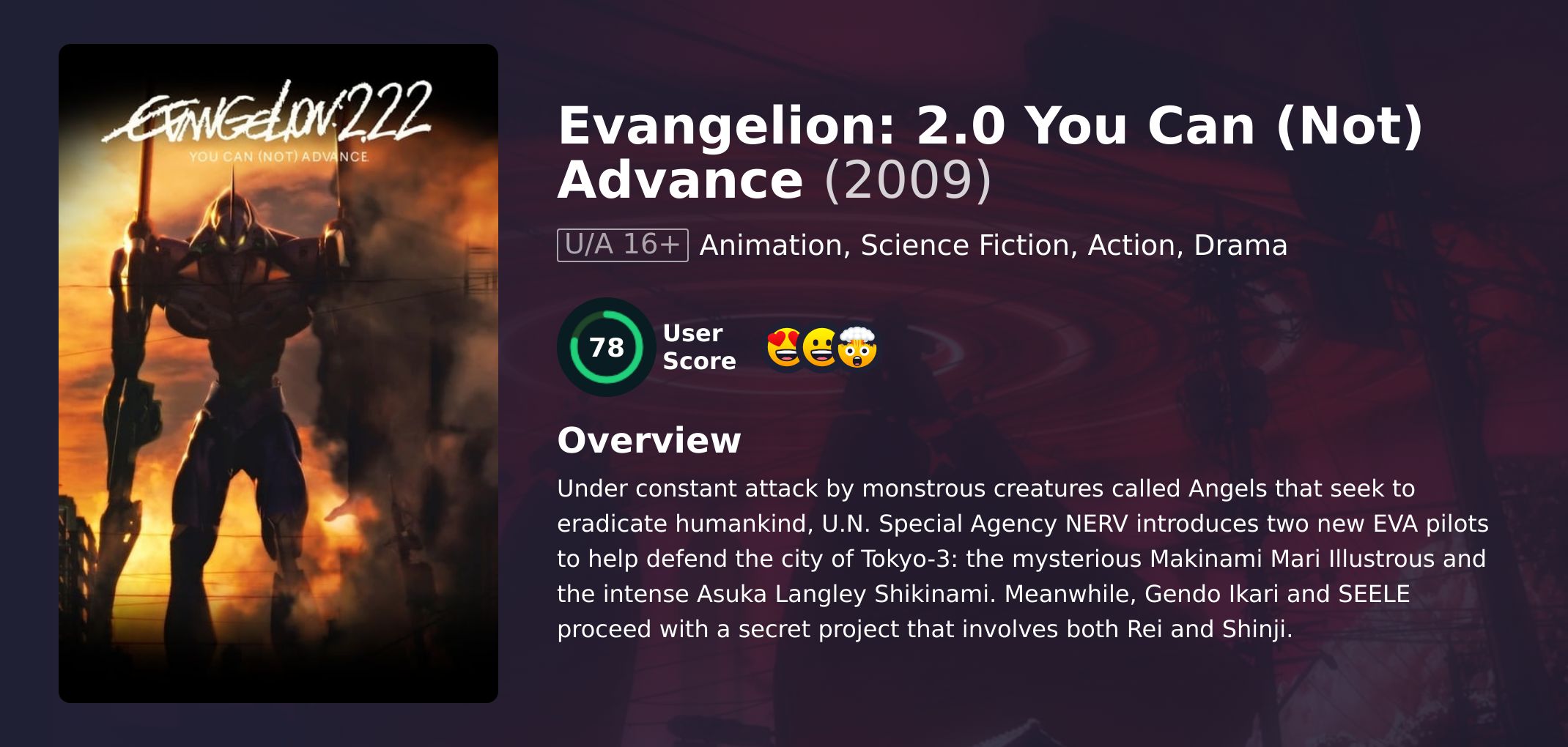 Evangelion: 2.0 You Can (Not) Advance Movie Hindi Dubbed