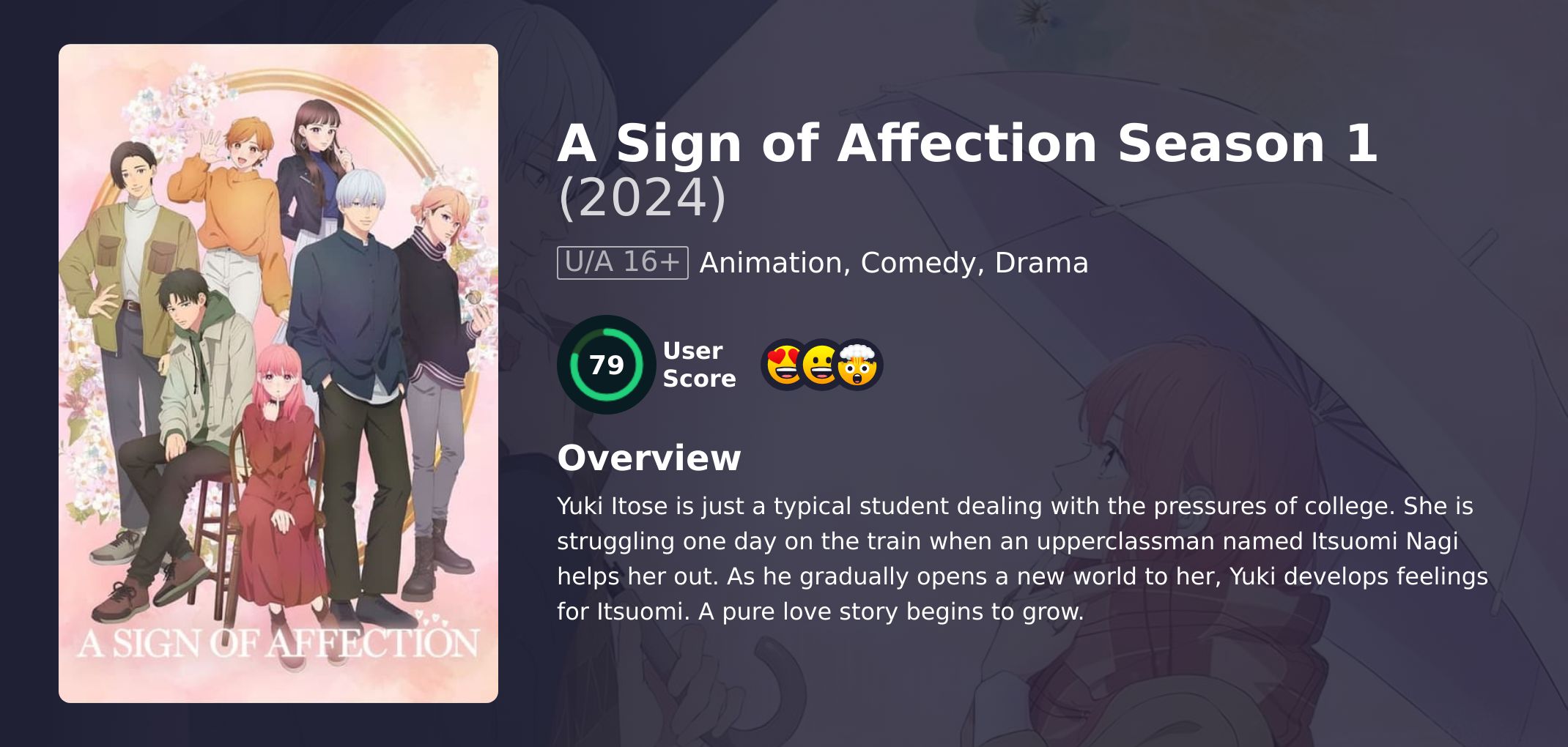 A Sign of Affection Season 1 Hindi Dubbed