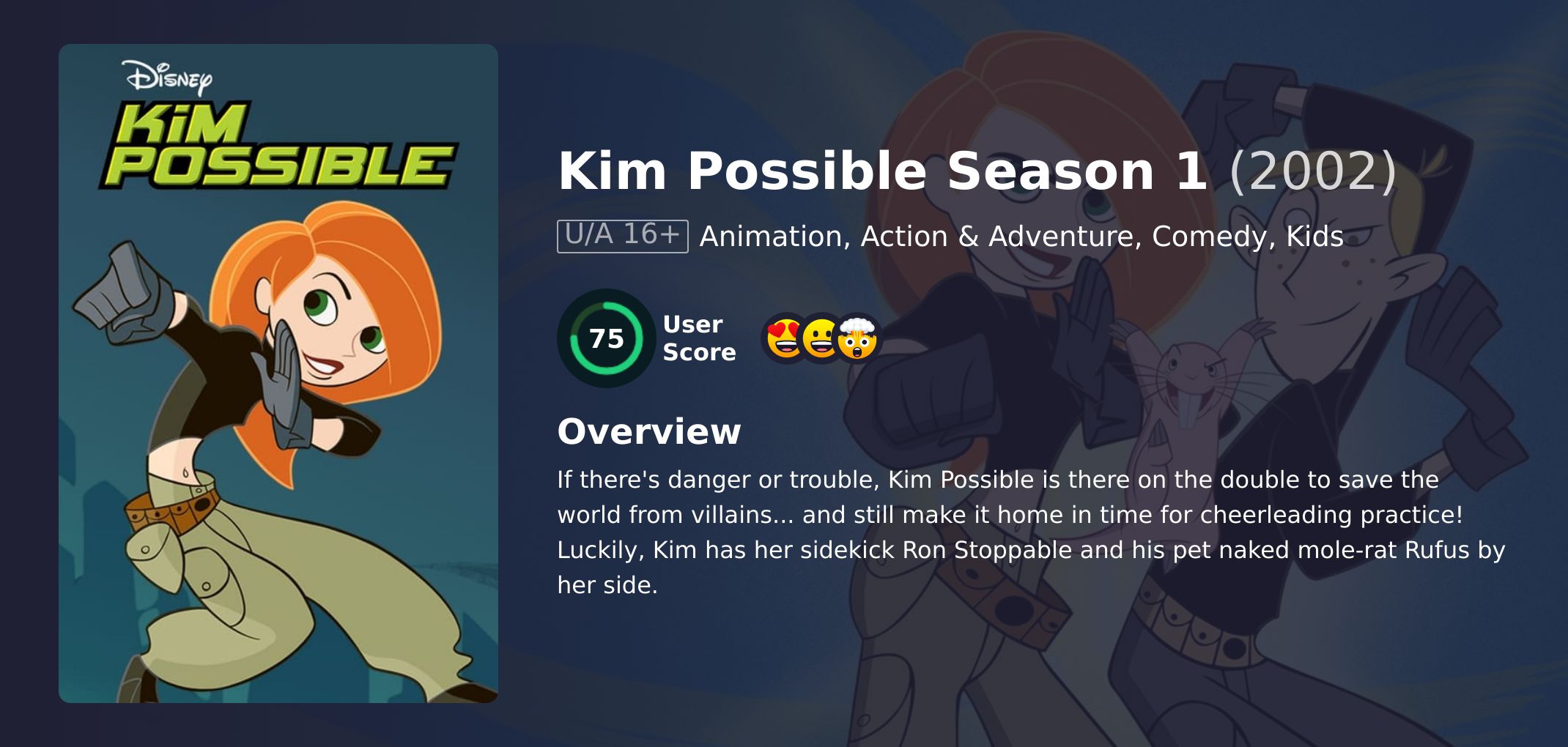 Kim Possible Season 1 Hindi Dubbed