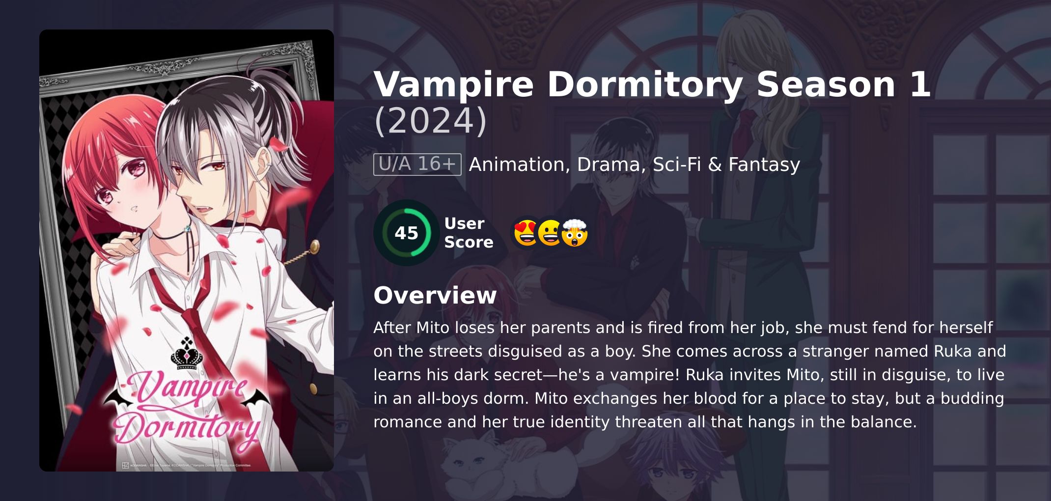 Vampire Dormitory Season 1 Hindi Dubbed