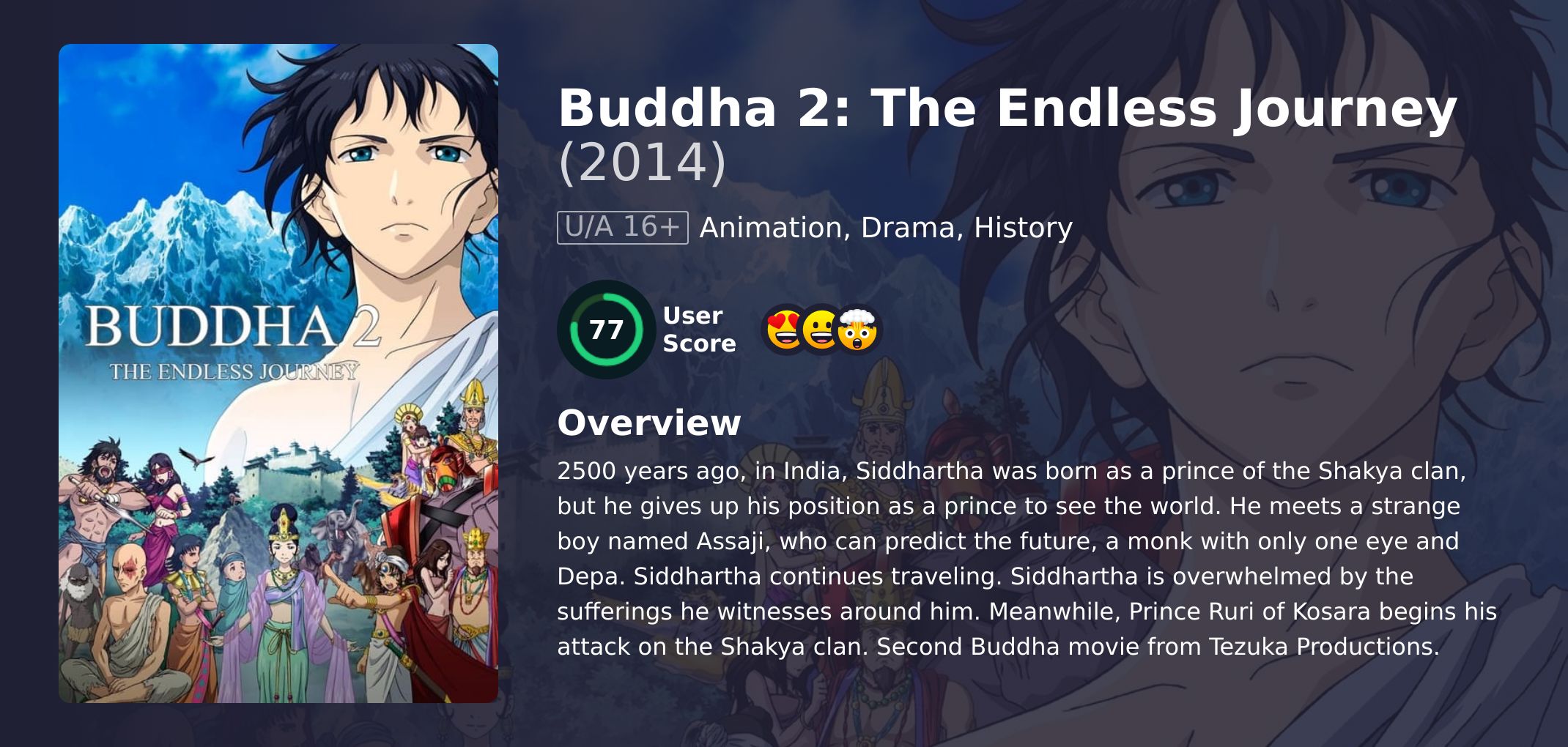 Buddha 2: The Endless Journey Movie Hindi Dubbed