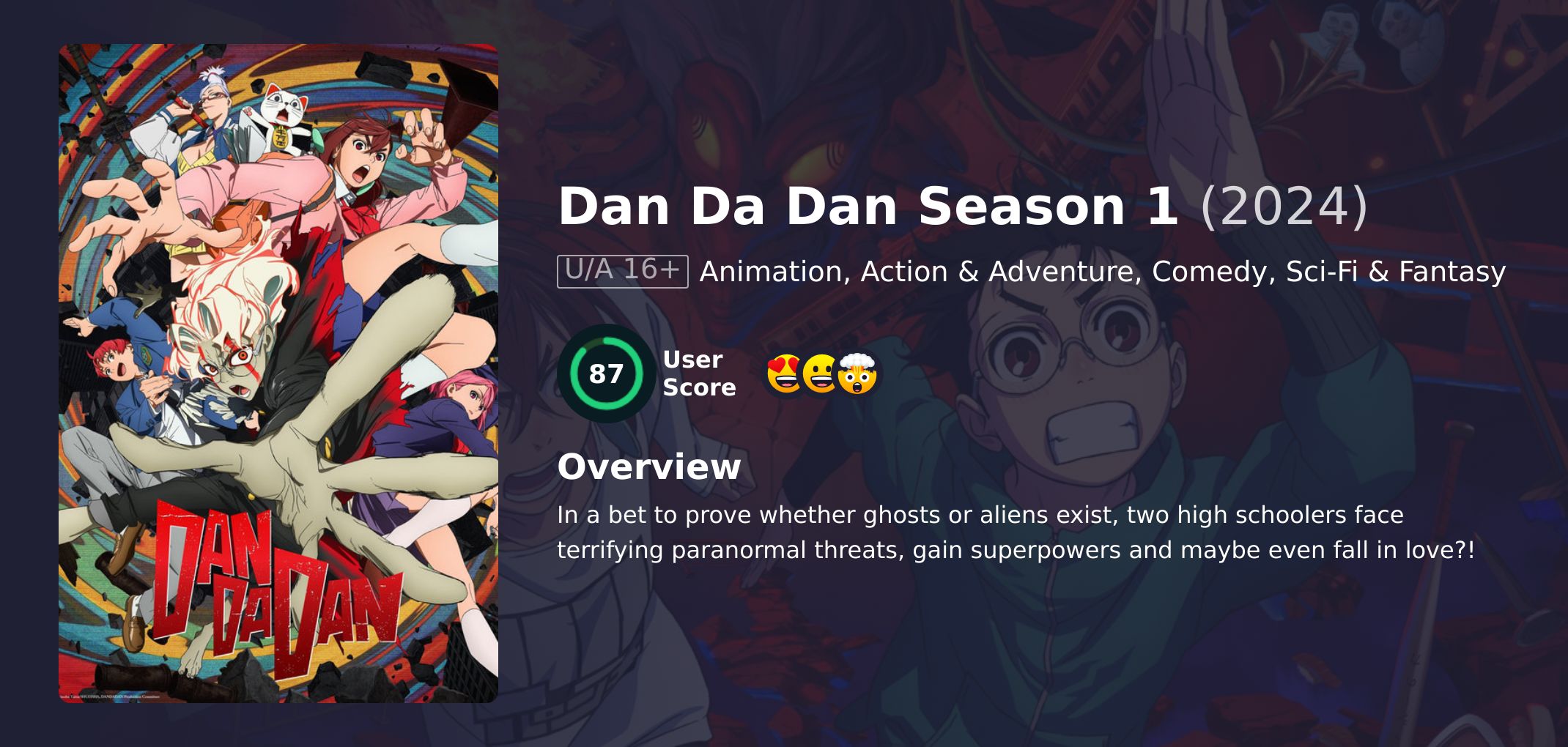 Dan Da Dan Season 1 Hindi Dubbed