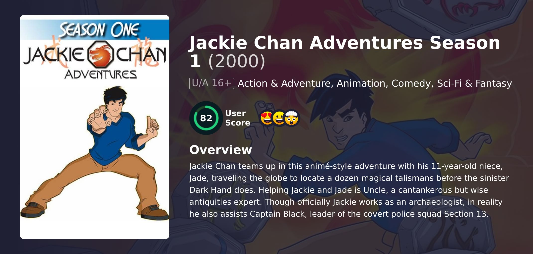 Jackie Chan Adventures Season 1 Hindi Dubbed