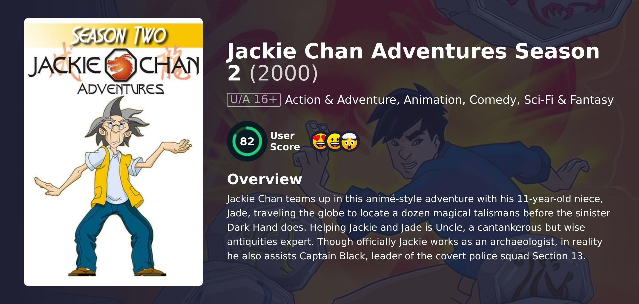 Jackie Chan Adventures Season 2 Hindi Dubbed