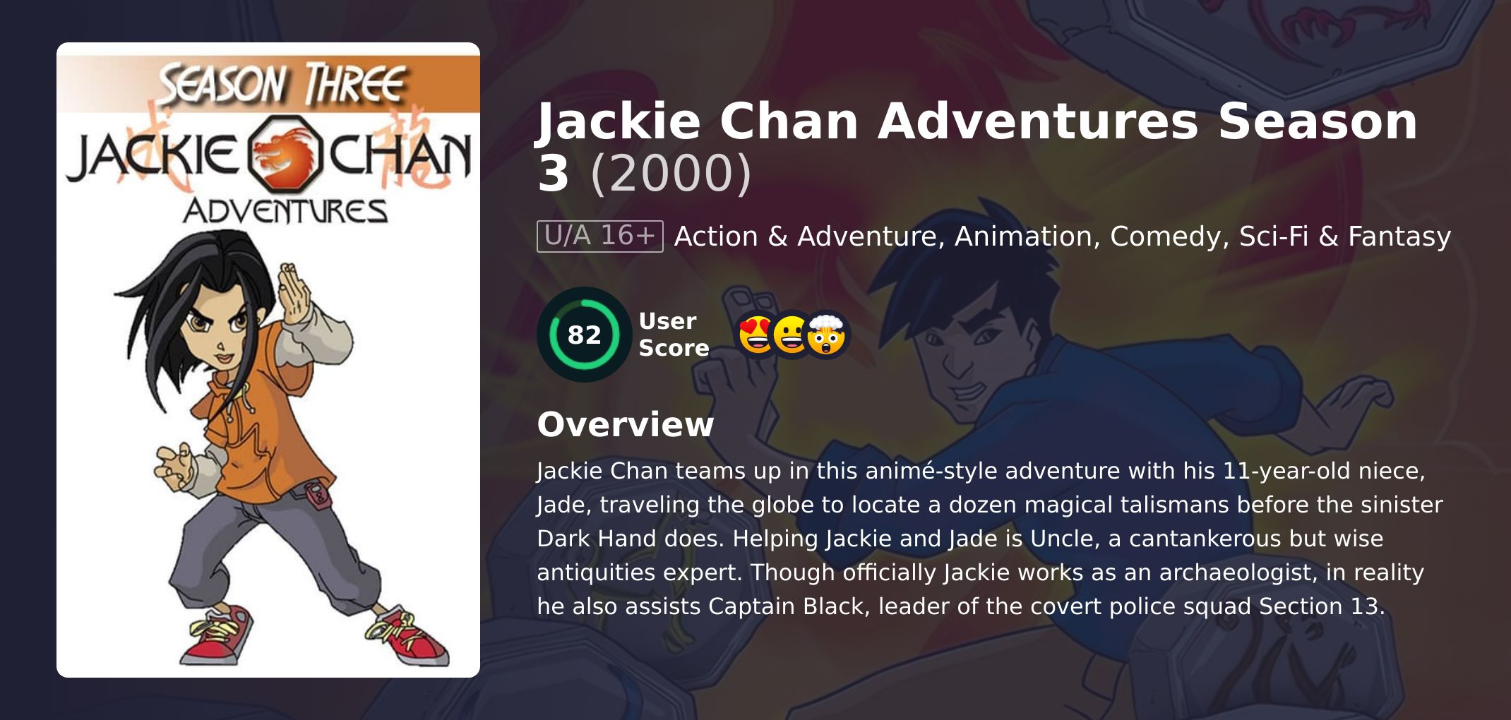 Jackie Chan Adventures Season 3 Hindi Dubbed