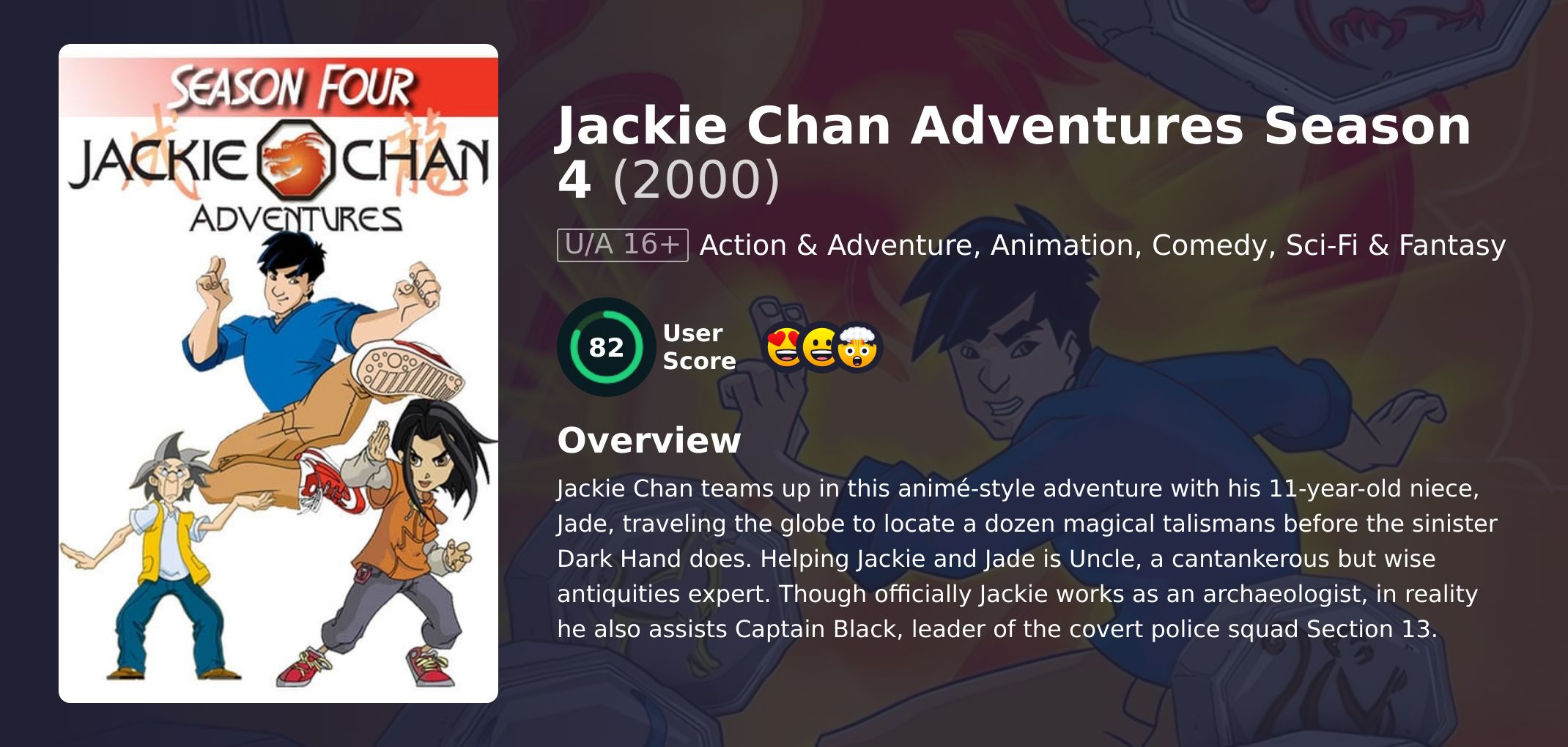 Jackie Chan Adventures Season 4 Hindi Dubbed