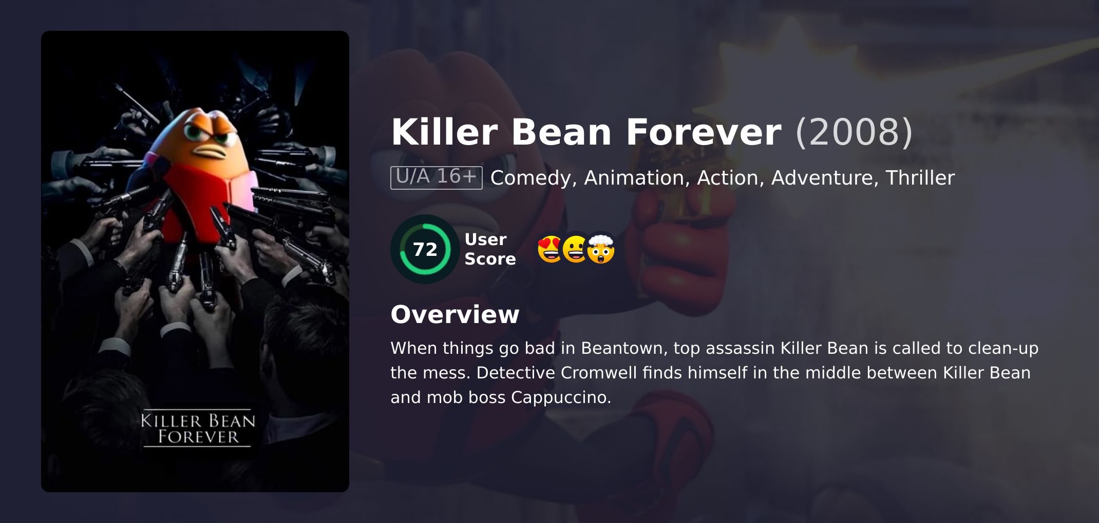 Killer Bean Forever Movie Hindi Dubbed