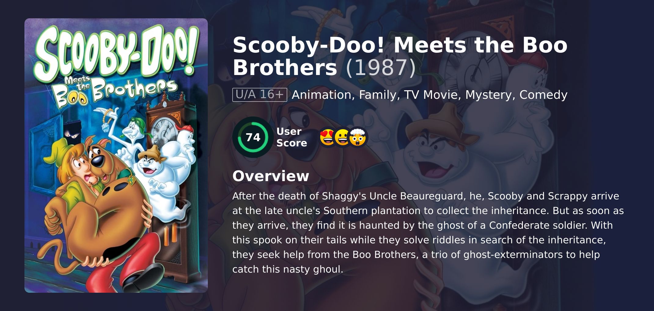 Scooby-Doo! Meets the Boo Brothers Movie English Dubbed