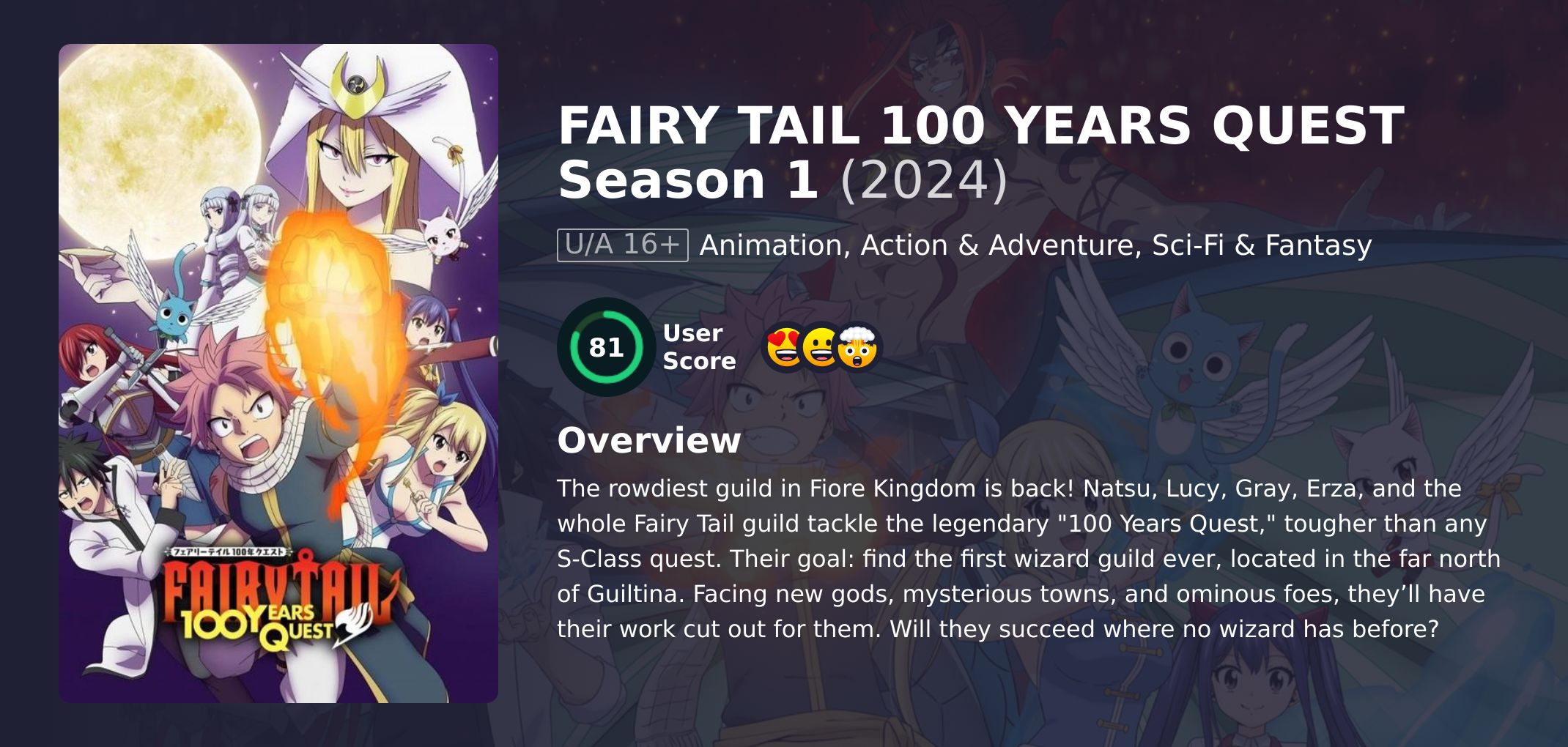 FAIRY TAIL 100 YEARS QUEST Season 1 Hindi Dubbed