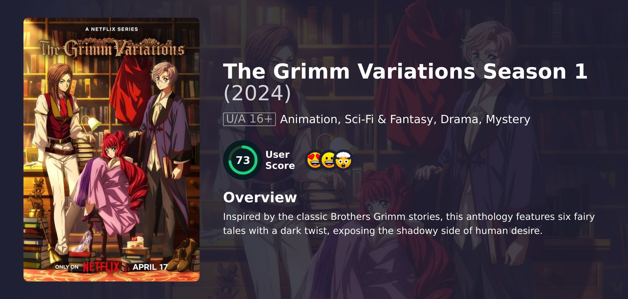 The Grimm Variations Season 1 Hindi Dubbed