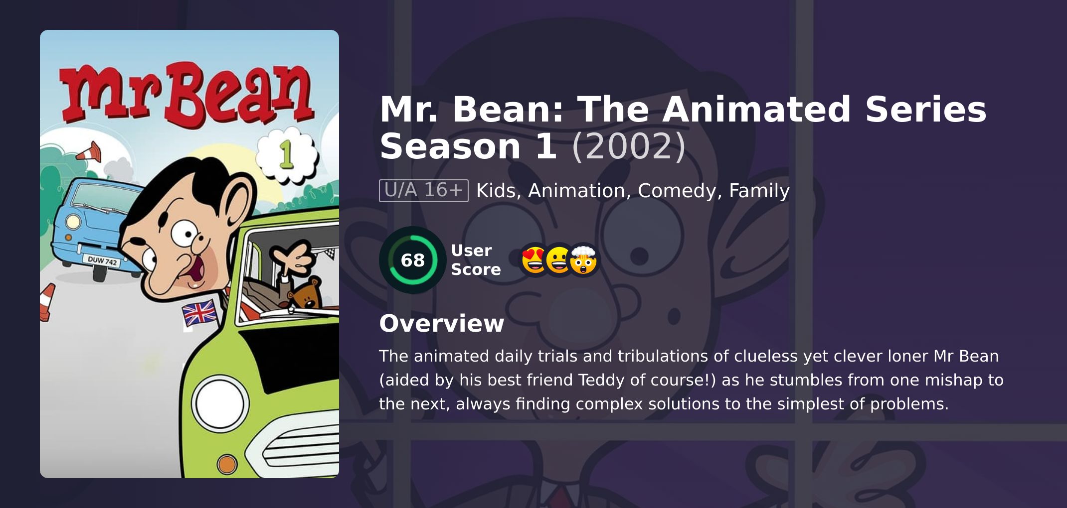 Mr. Bean: The Animated Series Season 1 English Dubbed