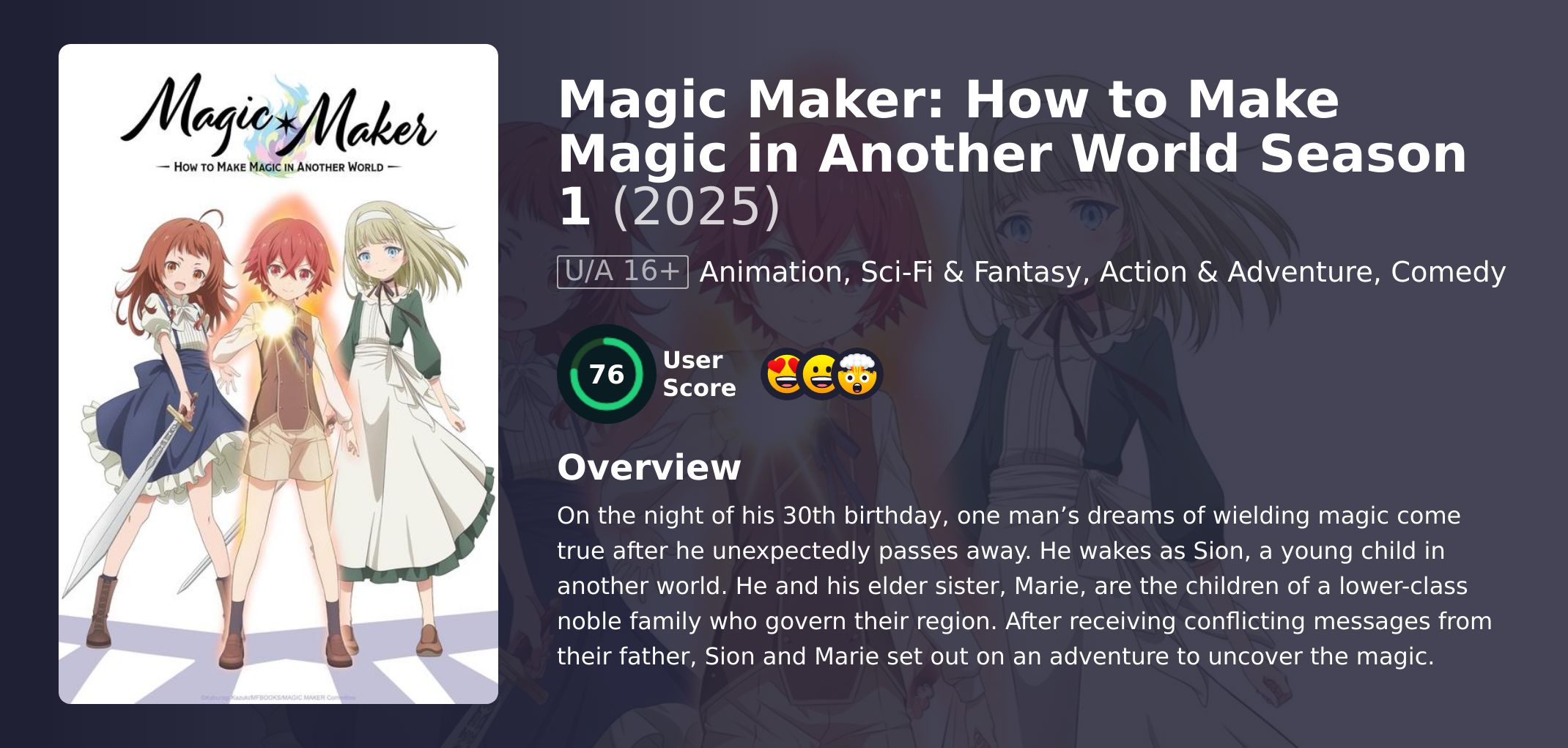 Magic Maker: How to Make Magic in Another World Season 1 Hindi Dubbed