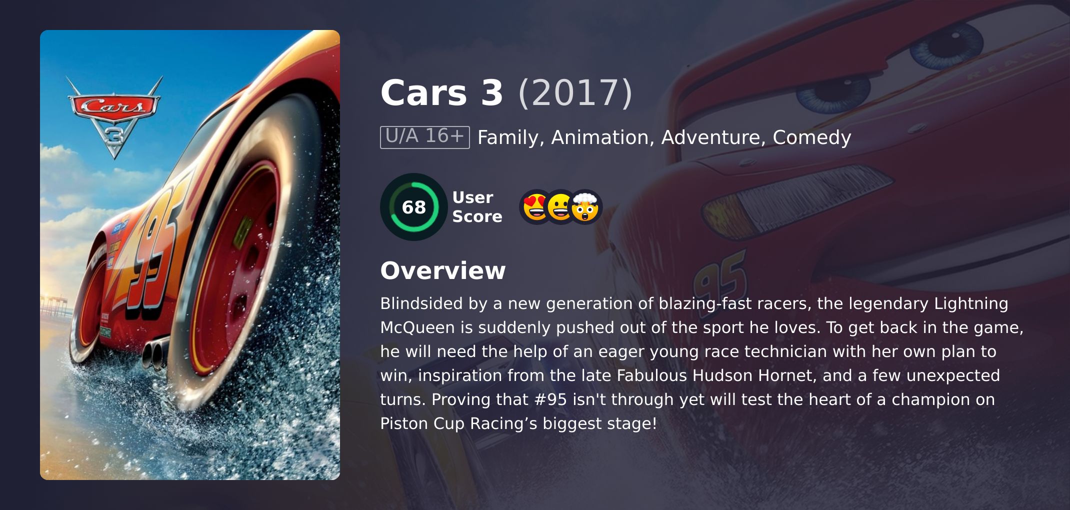 Cars 3 Movie Hindi Dubbed