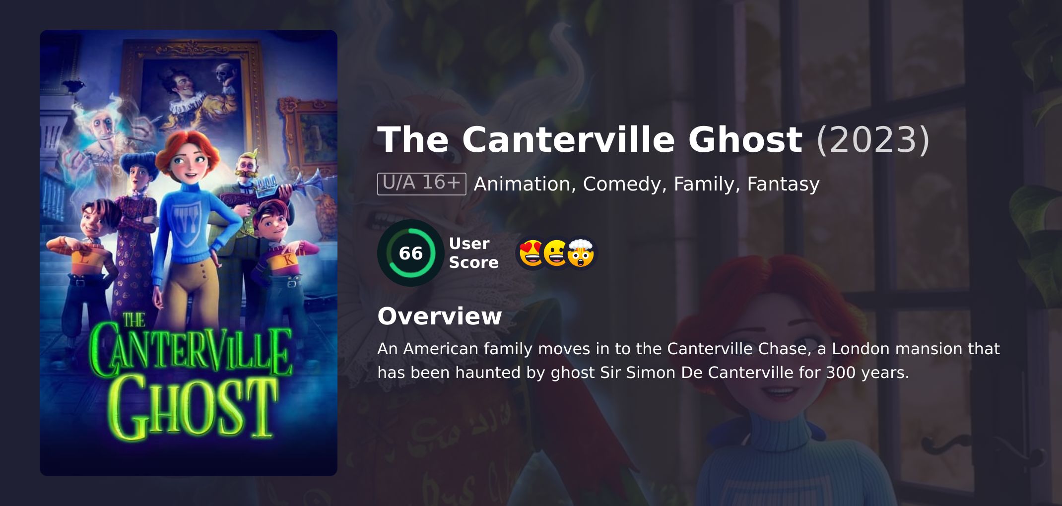 The Canterville Ghost Movie English Dubbed