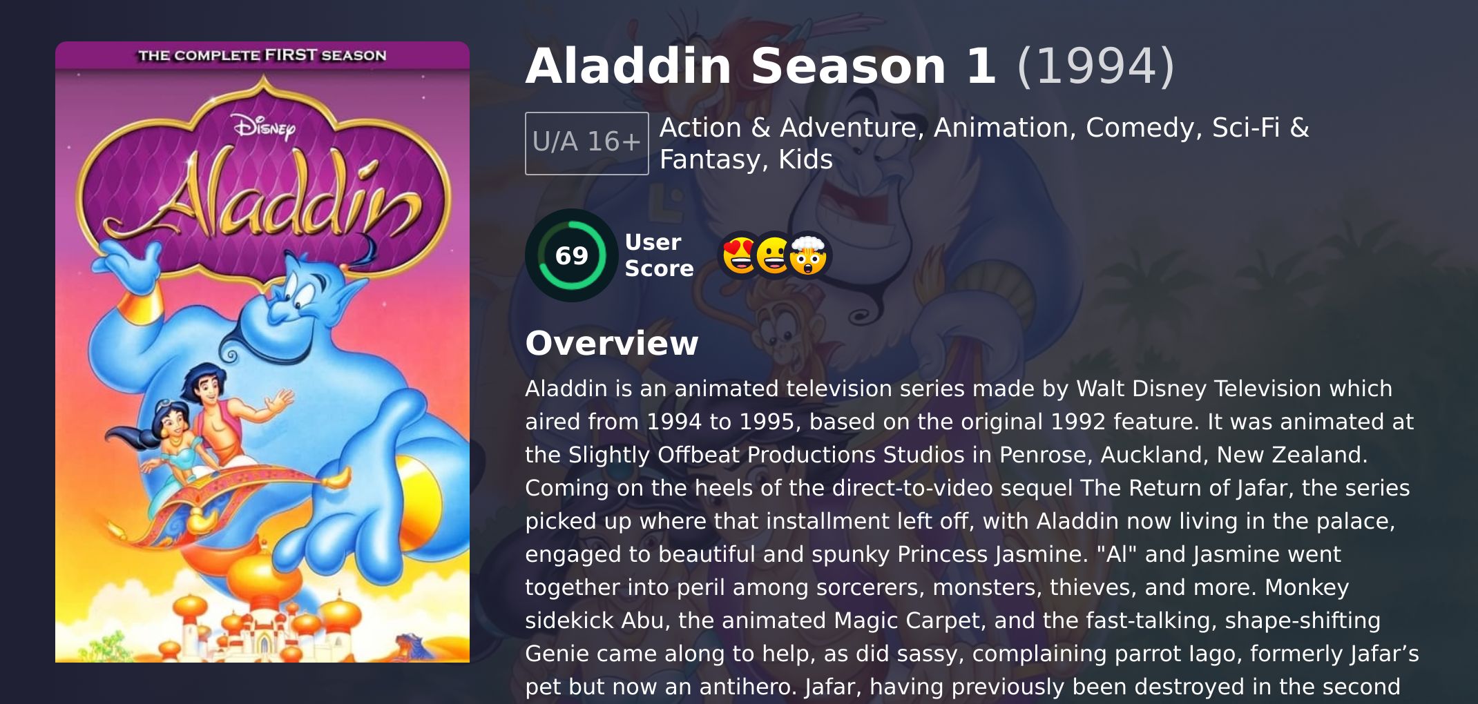 Aladdin Season 1 Hindi Dubbed