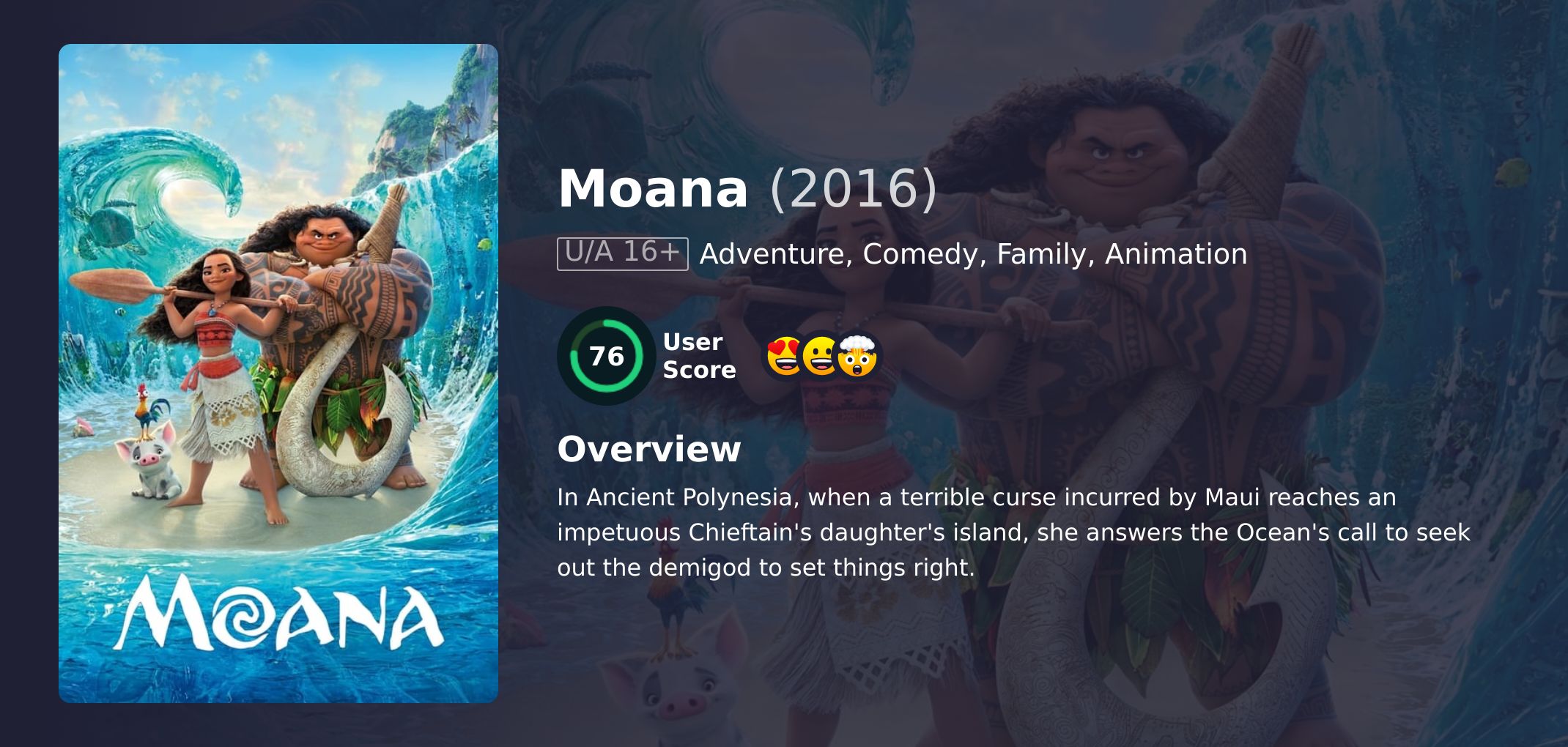 Moana Movie Hindi Dubbed