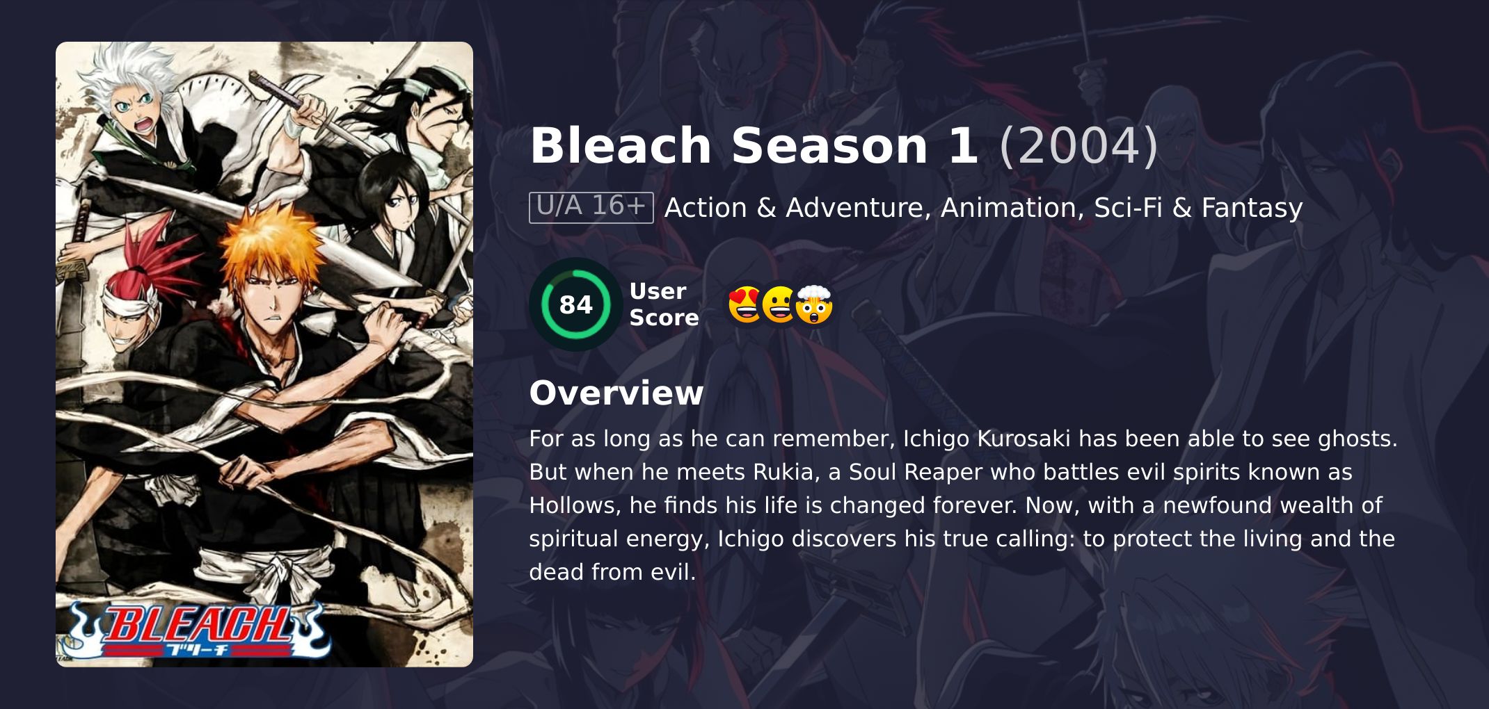 Bleach Season 1 Japanese Dubbed