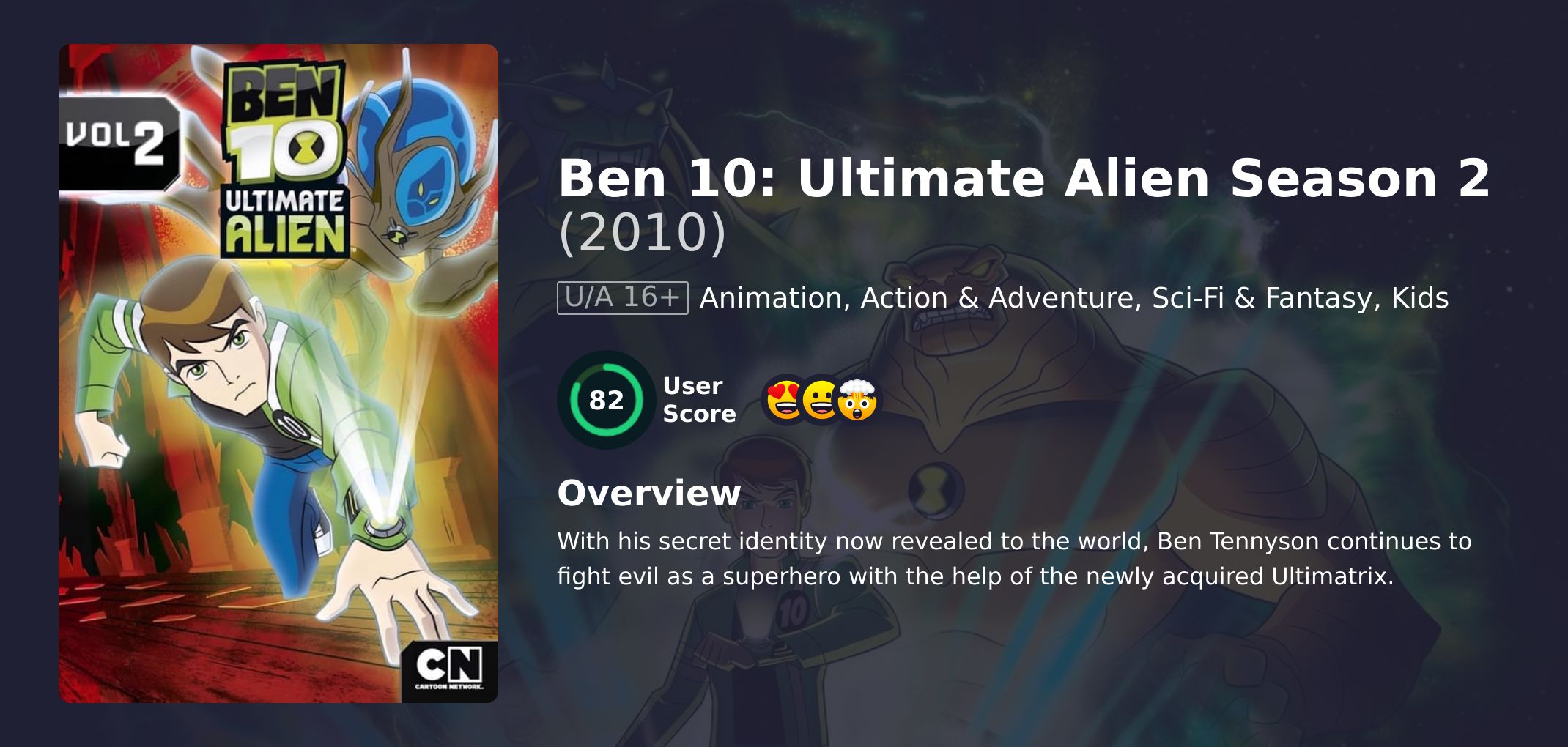 Ben 10: Ultimate Alien Season 2 Hindi Dubbed