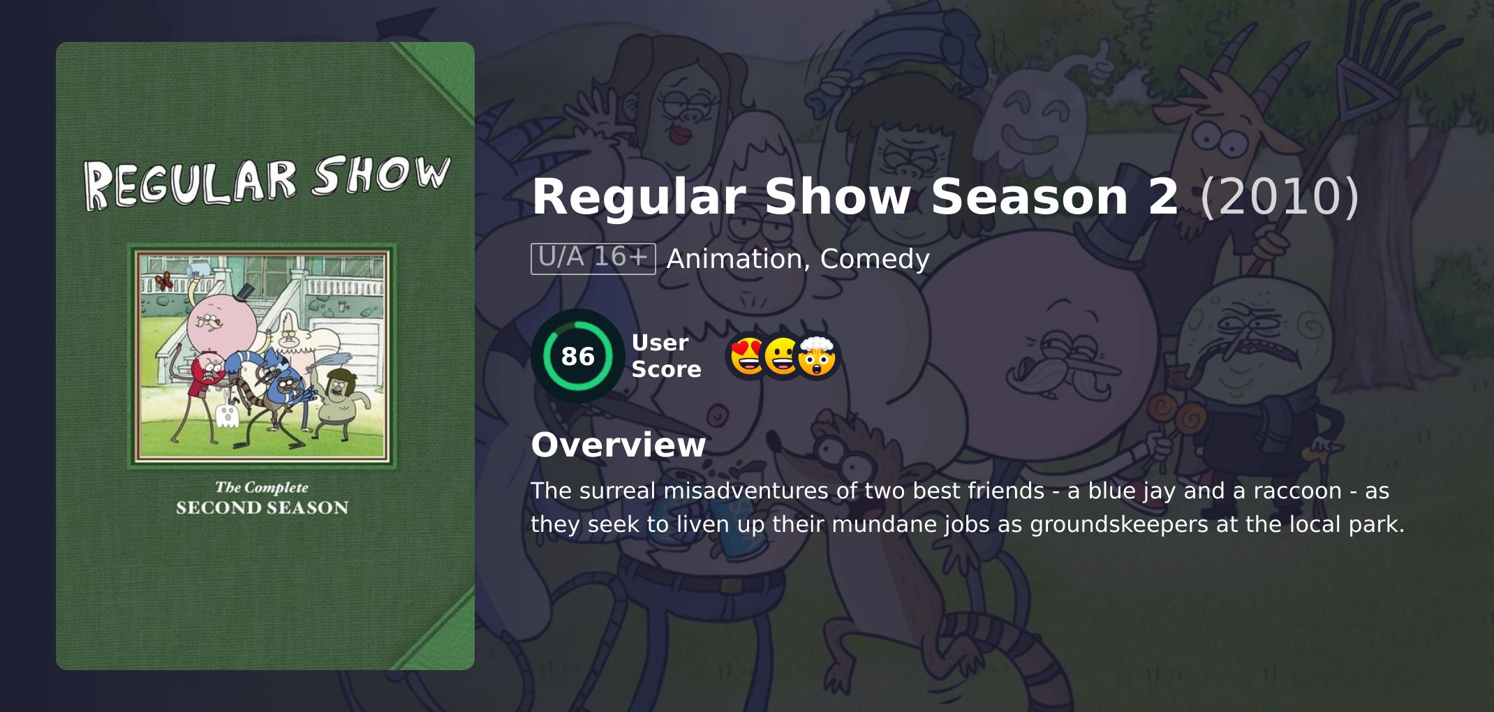 Regular Show Season 2 Hindi Dubbed