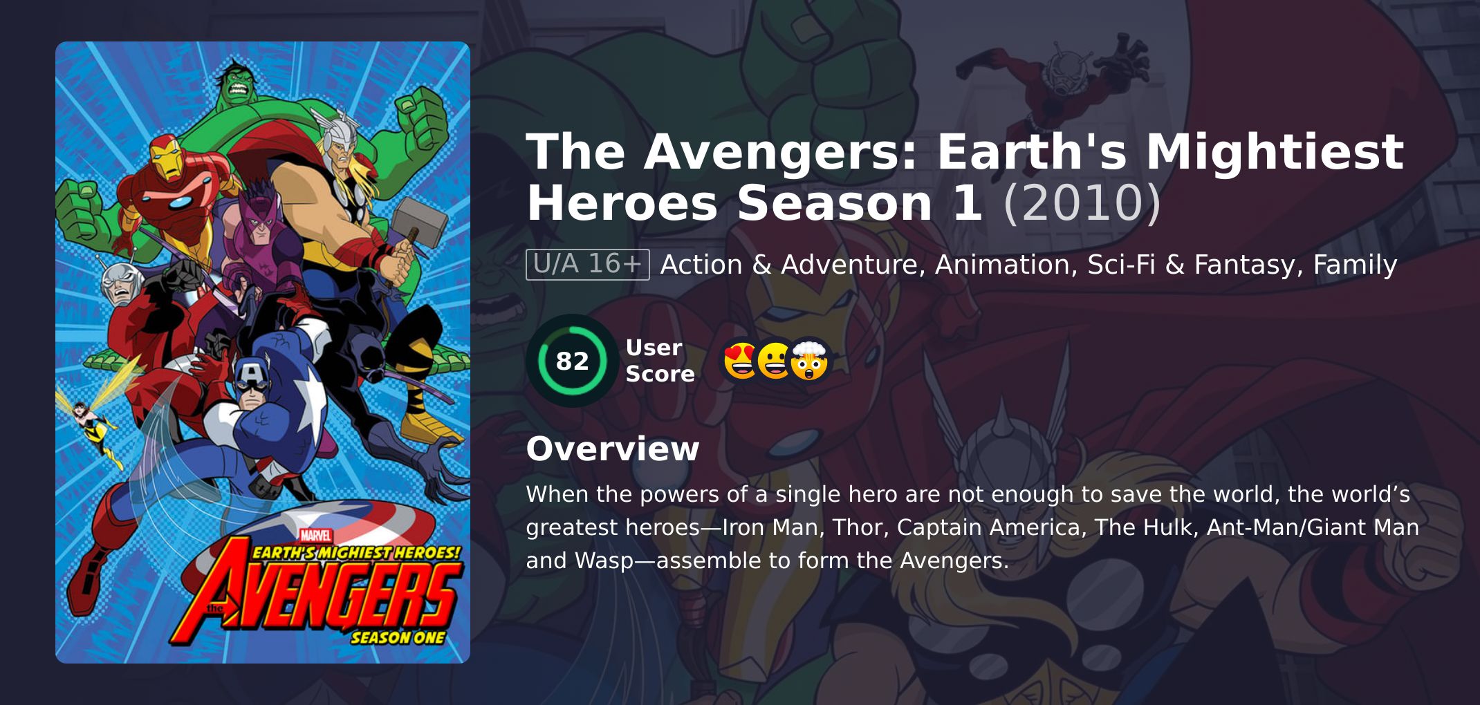 The Avengers: Earth's Mightiest Heroes Season 1 Hindi Dubbed