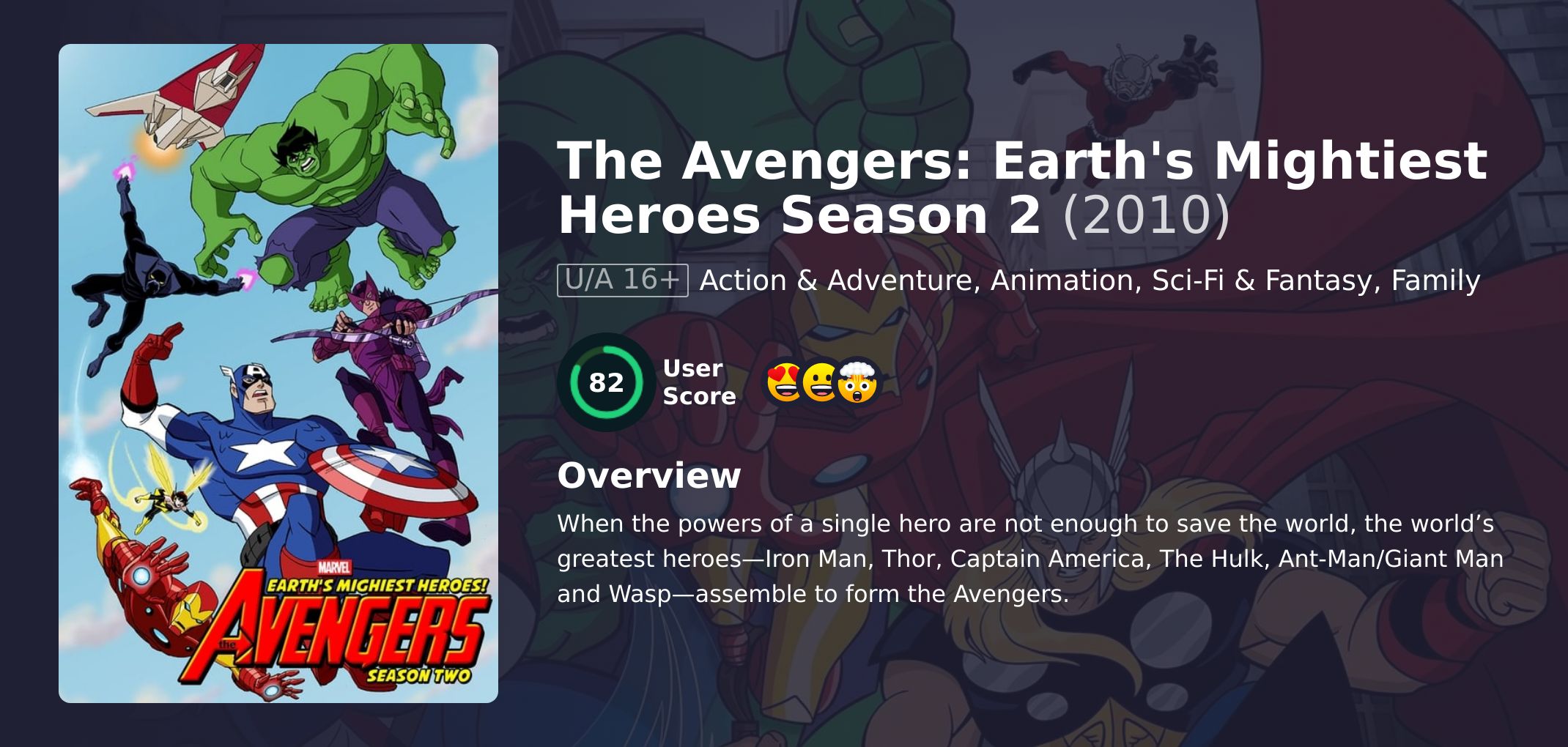 The Avengers: Earth's Mightiest Heroes Season 2 Hindi Dubbed