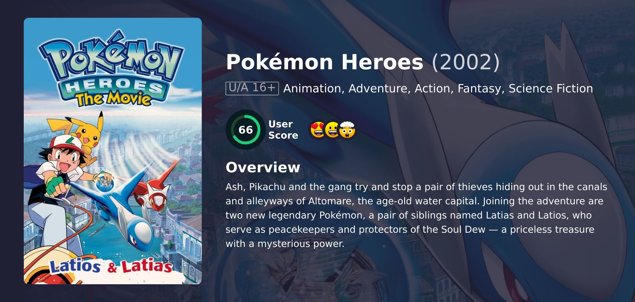 Pokémon Heroes Movie Hindi Dubbed