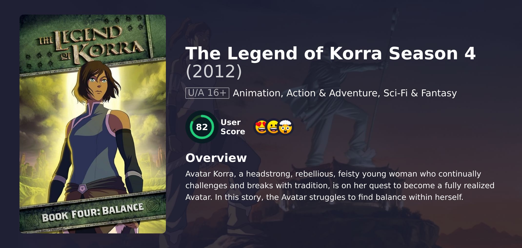 The Legend of Korra Season 4 Hindi Dubbed