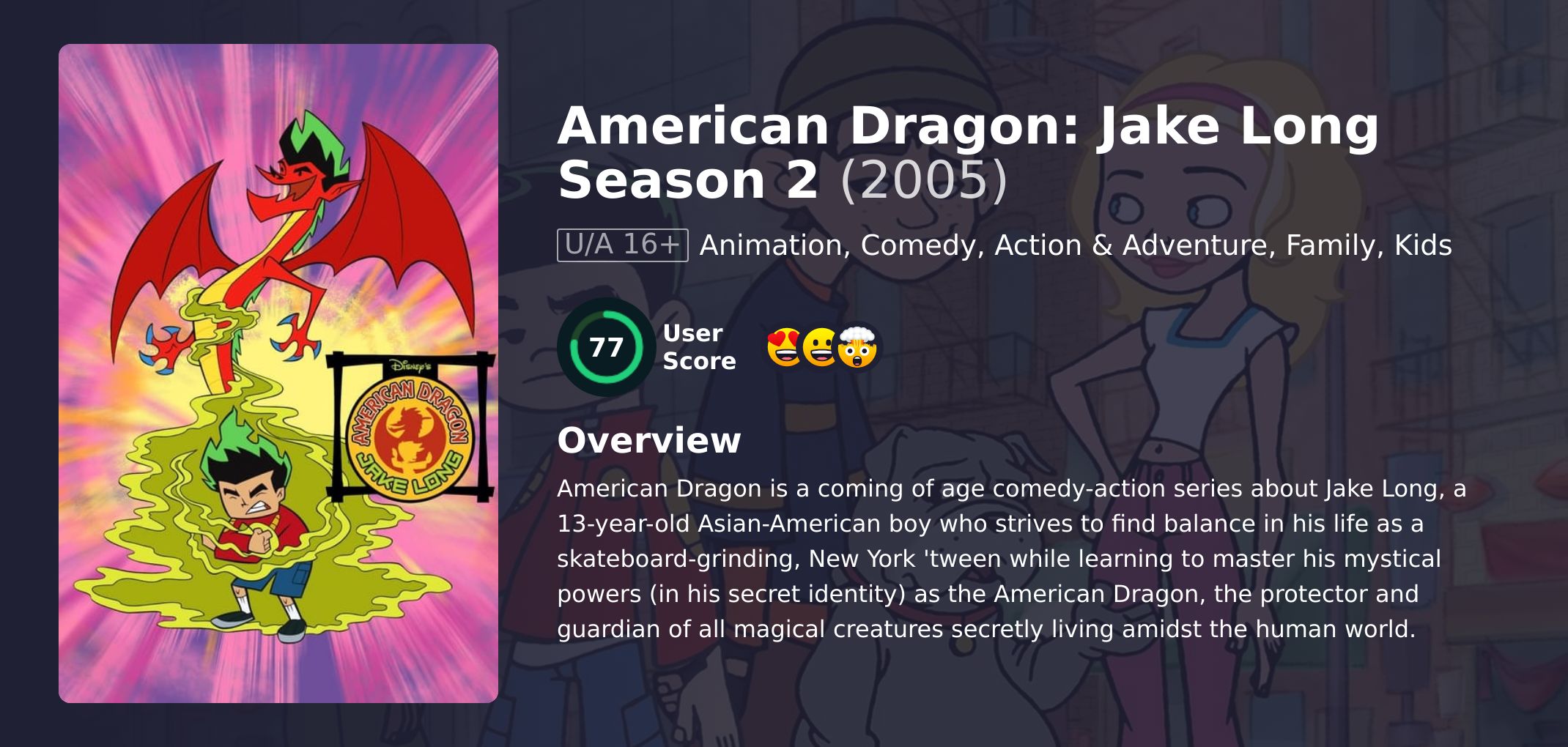 American Dragon: Jake Long Season 2 Hindi Dubbed