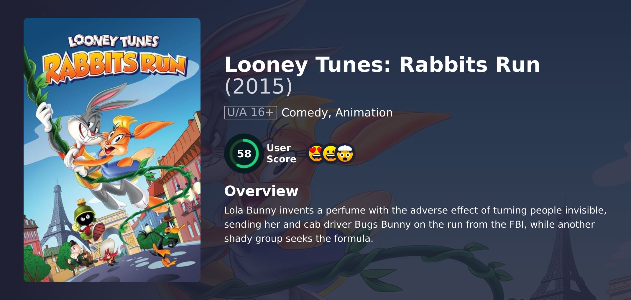 Looney Tunes: Rabbits Run Movie English Dubbed