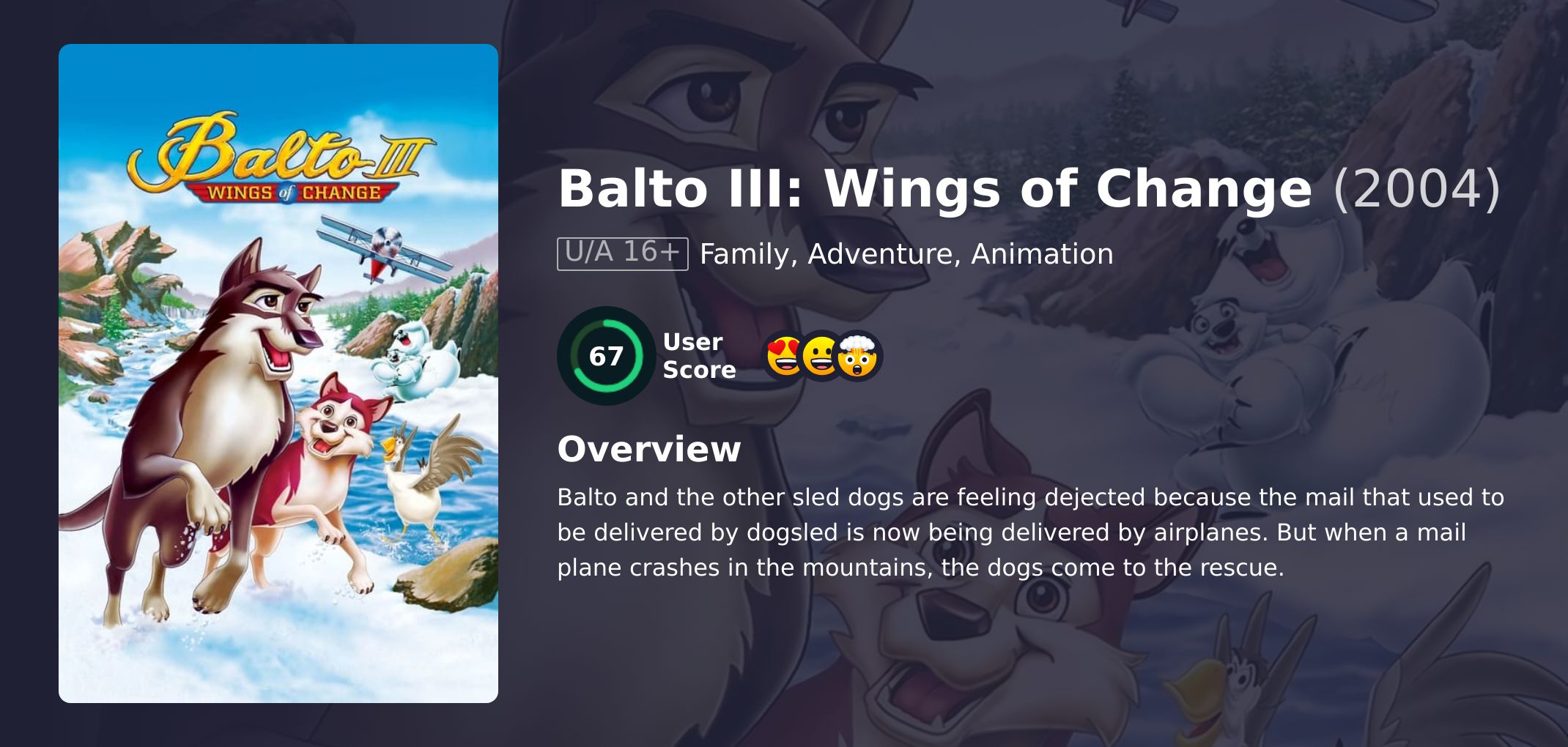 Balto III: Wings of Change Movie Hindi Dubbed