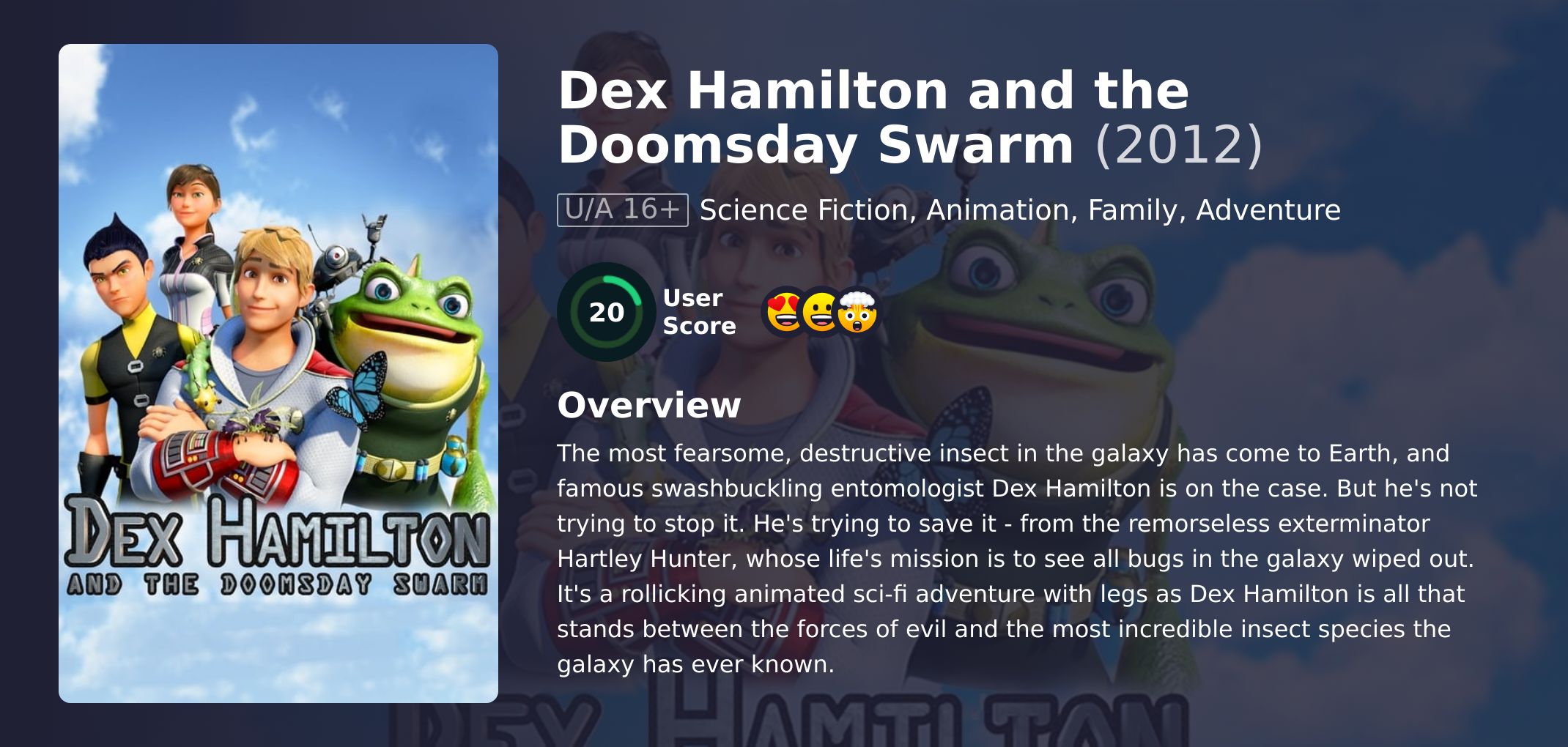 Dex Hamilton and the Doomsday Swarm Movie Hindi Dubbed