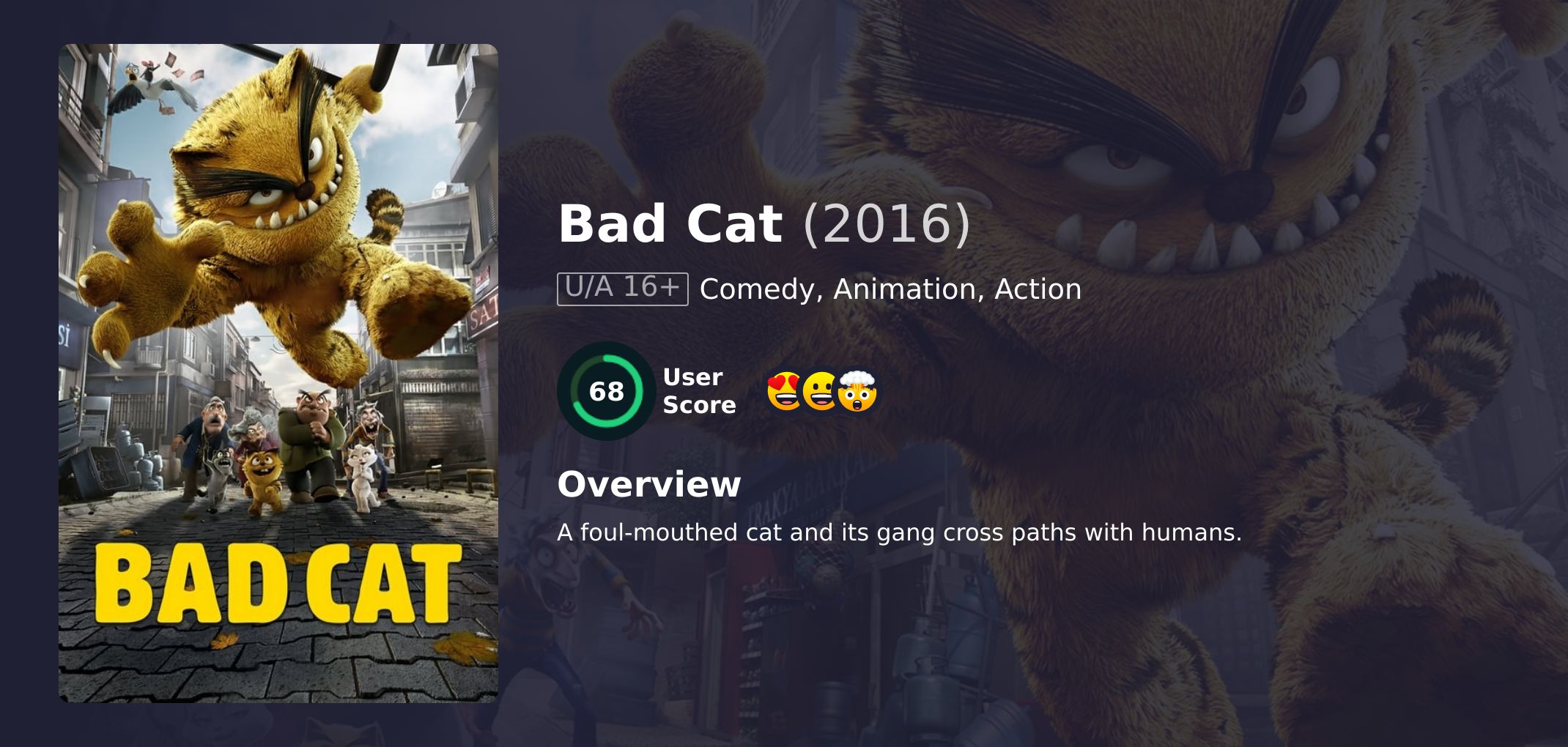 Bad Cat Movie Hindi Dubbed