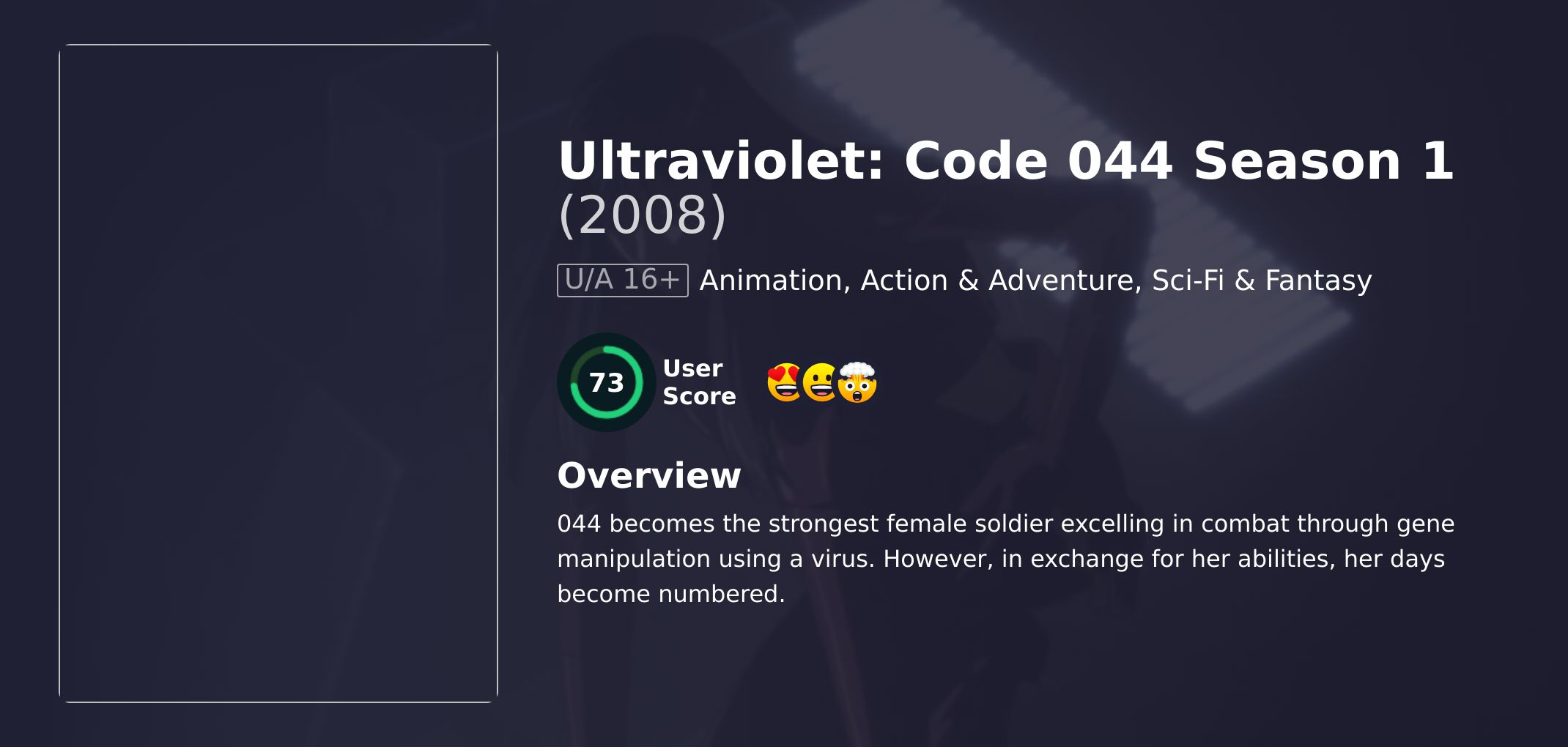 Ultraviolet: Code 044 Season 1 Hindi Dubbed