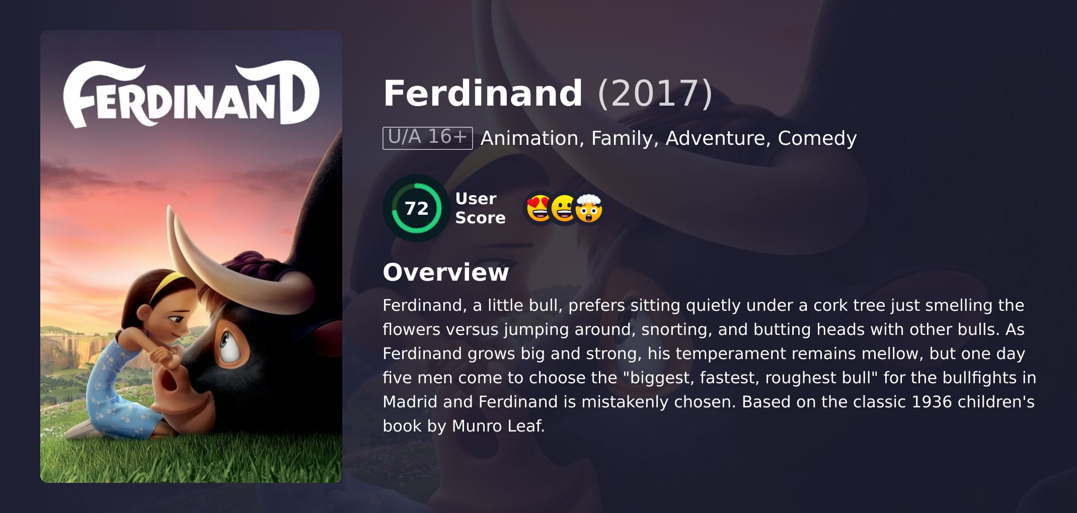 Ferdinand Movie Hindi Dubbed