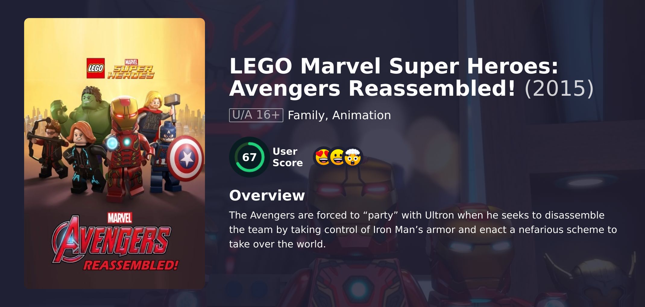 LEGO Marvel Super Heroes: Avengers Reassembled! Movie Hindi Dubbed