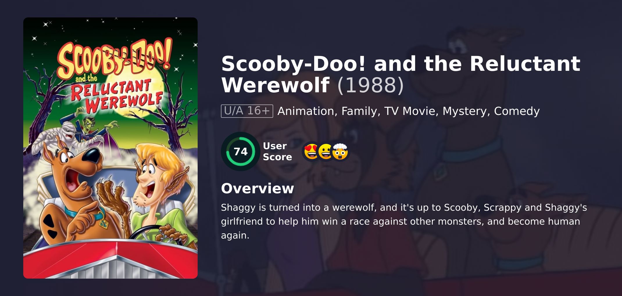 Scooby-Doo! and the Reluctant Werewolf Movie Hindi Dubbed