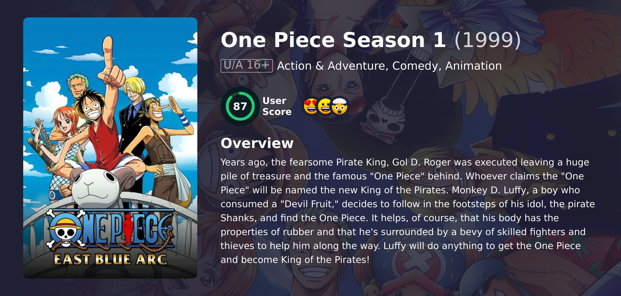 One Piece Season 1 Hindi Dubbed