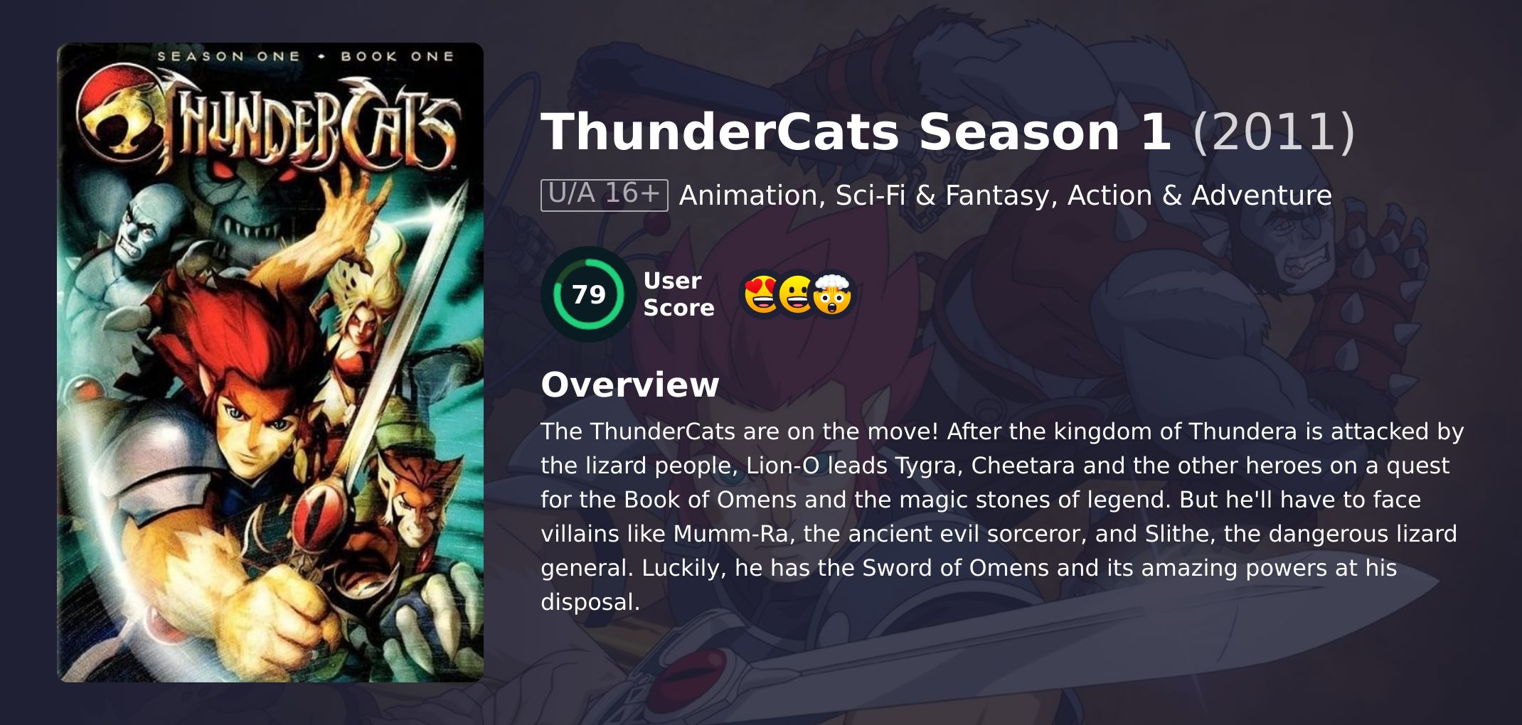 ThunderCats Season 1 Hindi Dubbed