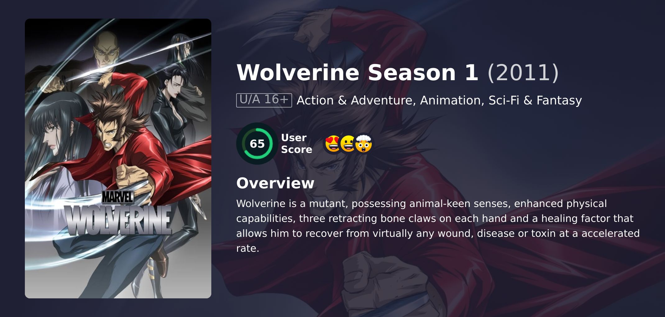 Wolverine Season 1 Hindi Dubbed