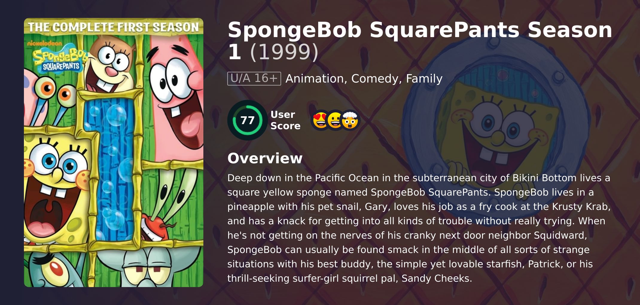 SpongeBob SquarePants Season 1 Hindi Dubbed