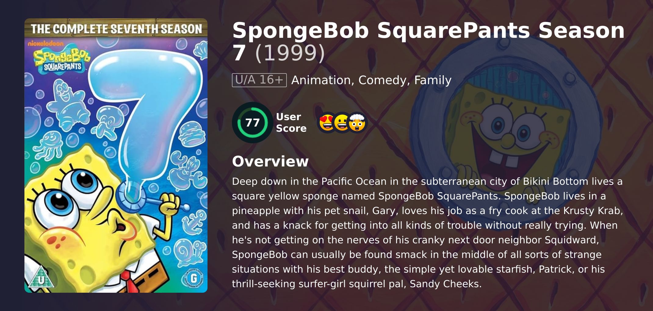 SpongeBob SquarePants Season 7 Hindi Dubbed