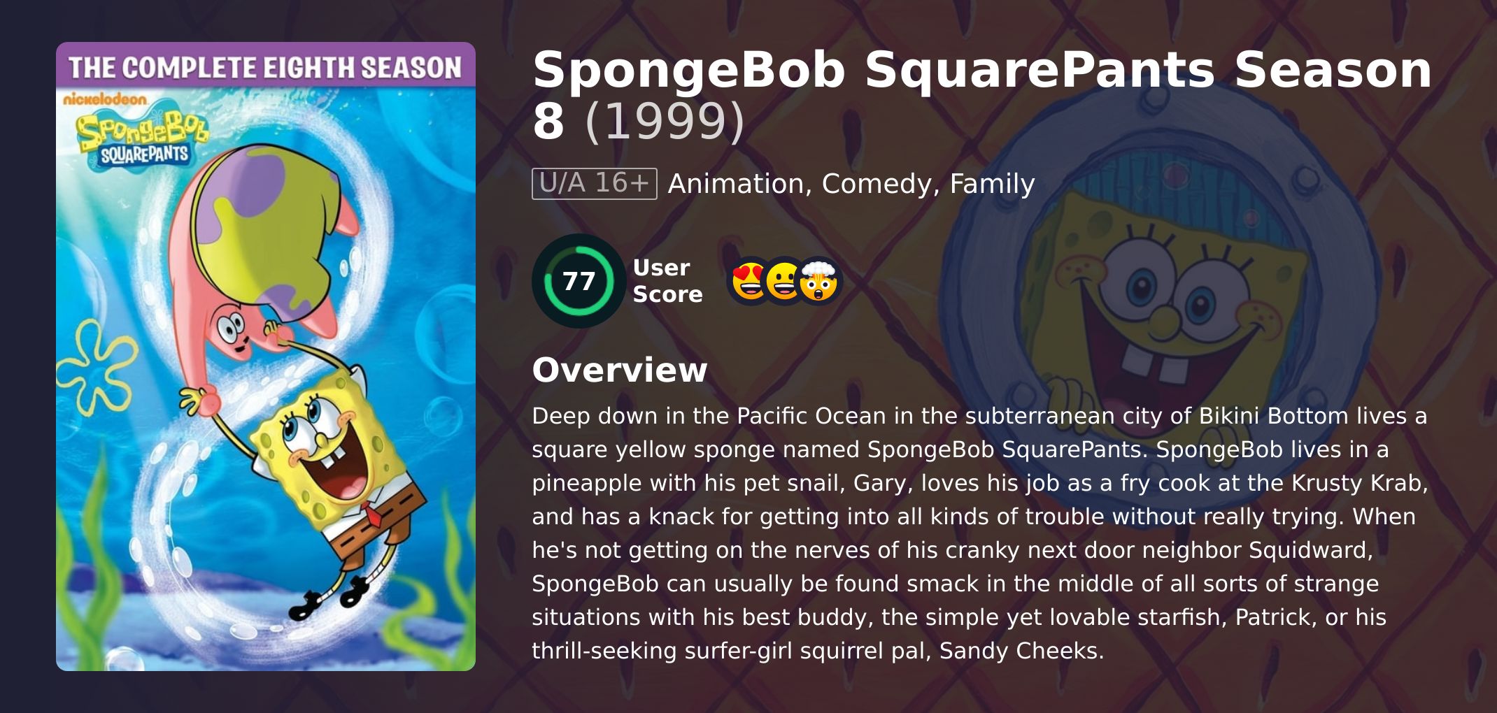 SpongeBob SquarePants Season 8 Hindi Dubbed